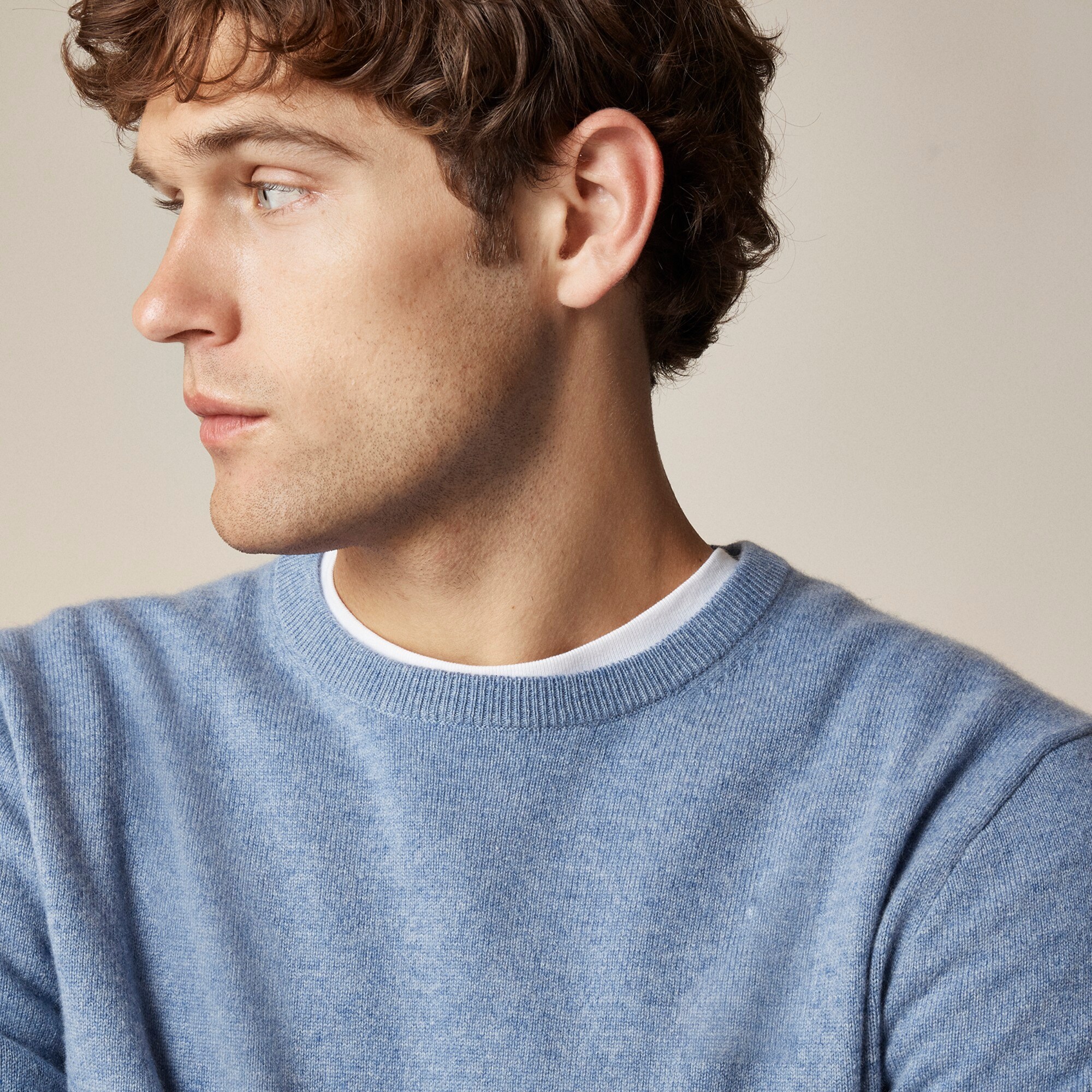 Cashmere crewneck sweater