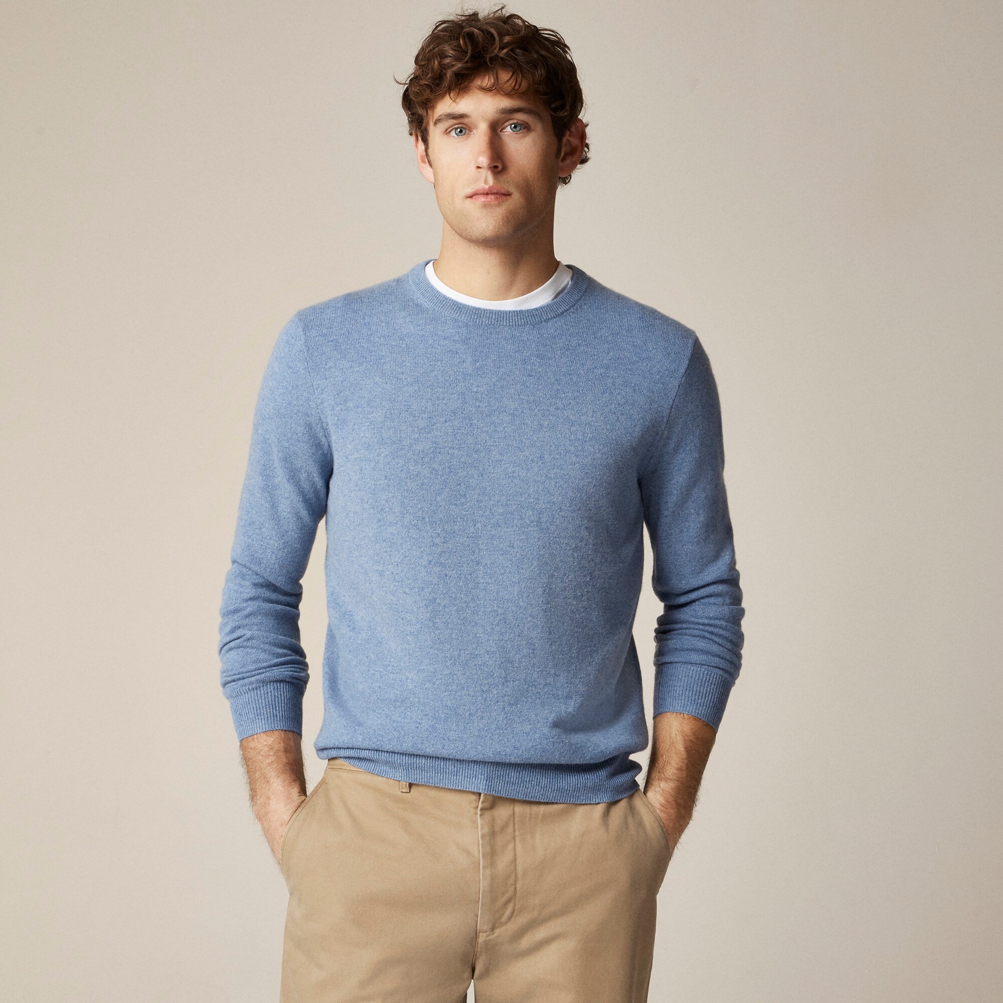 mens Cashmere crewneck sweater