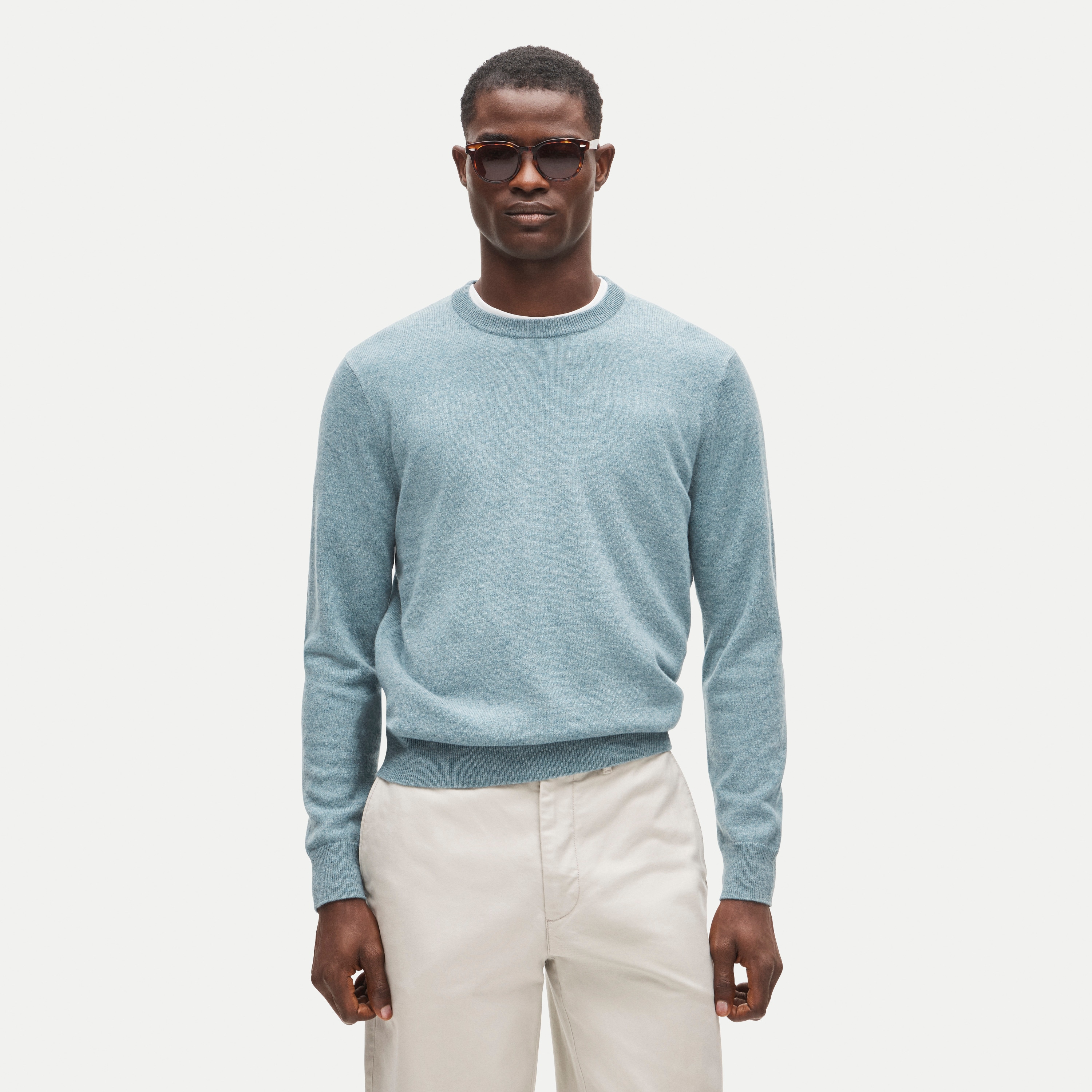 Cashmere crewneck sweater