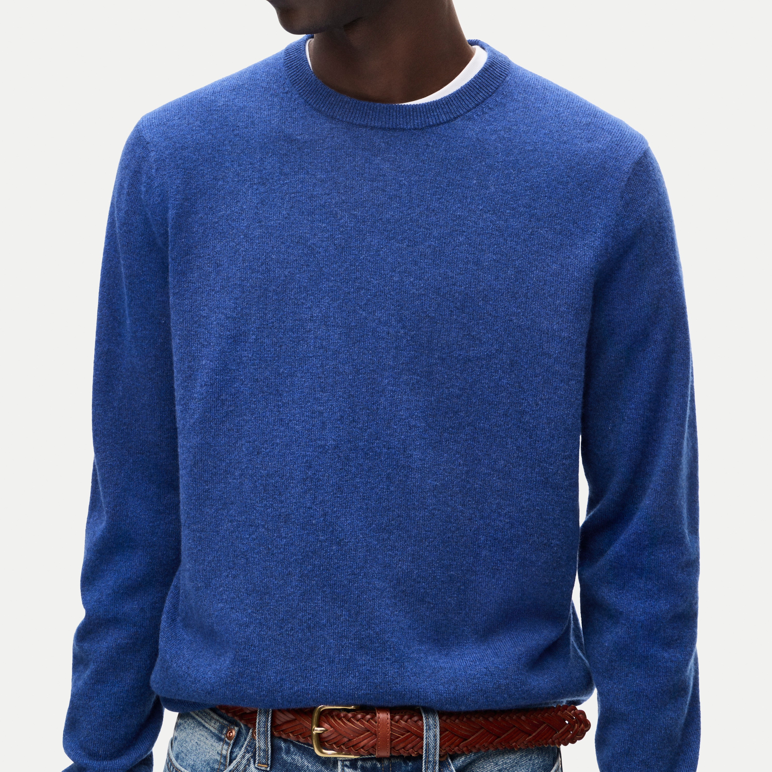 Cashmere crewneck sweater