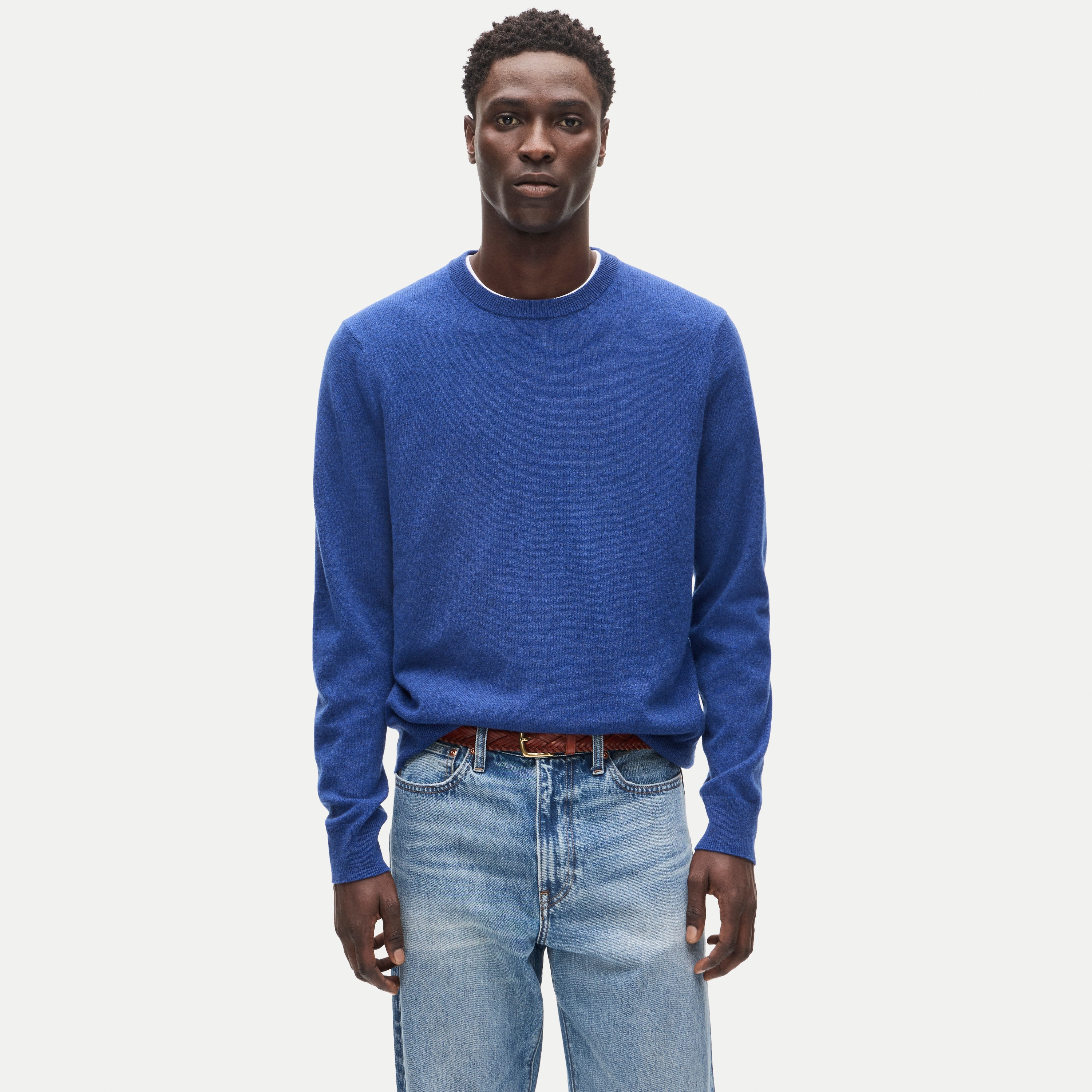 Cashmere crewneck sweater