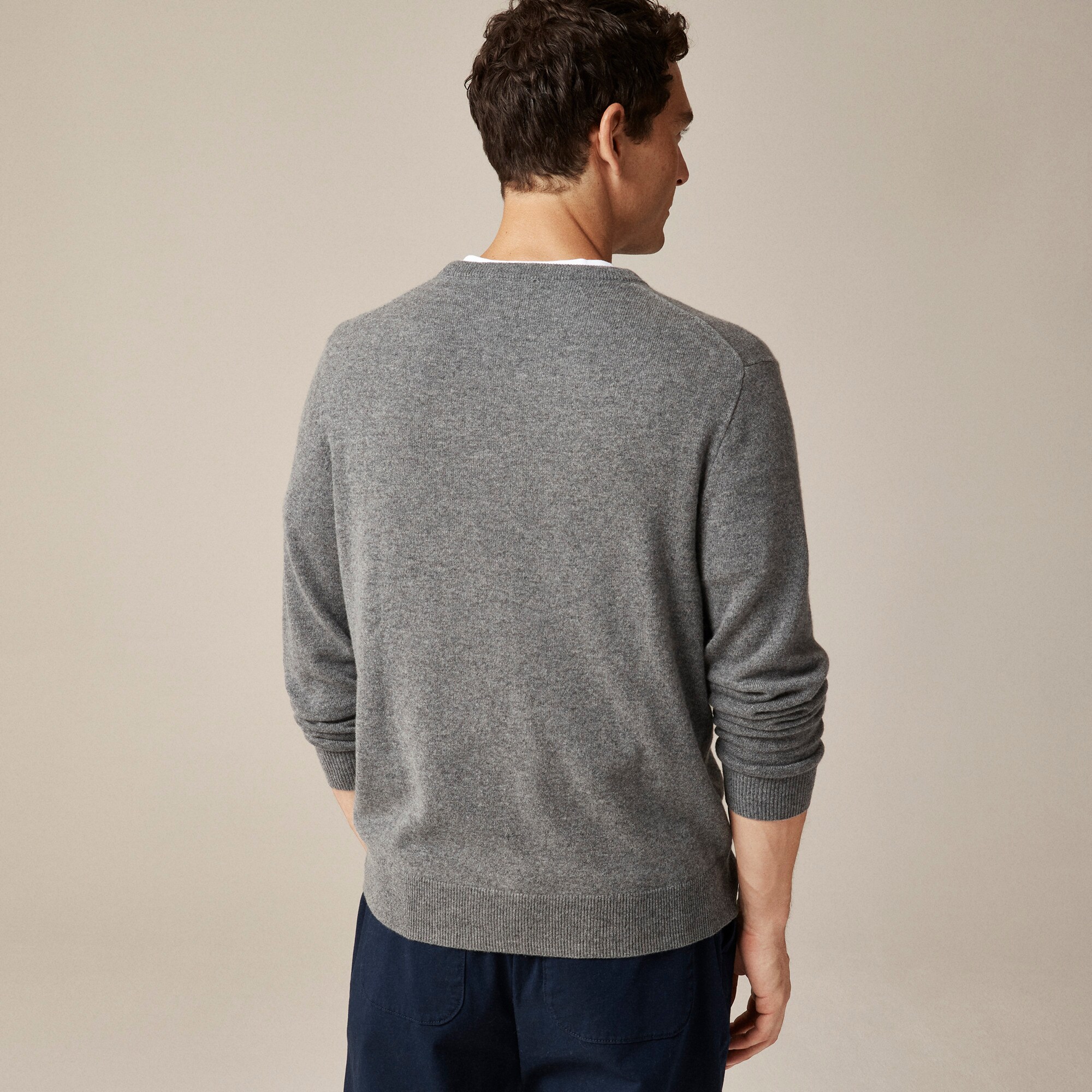 Cashmere crewneck sweater