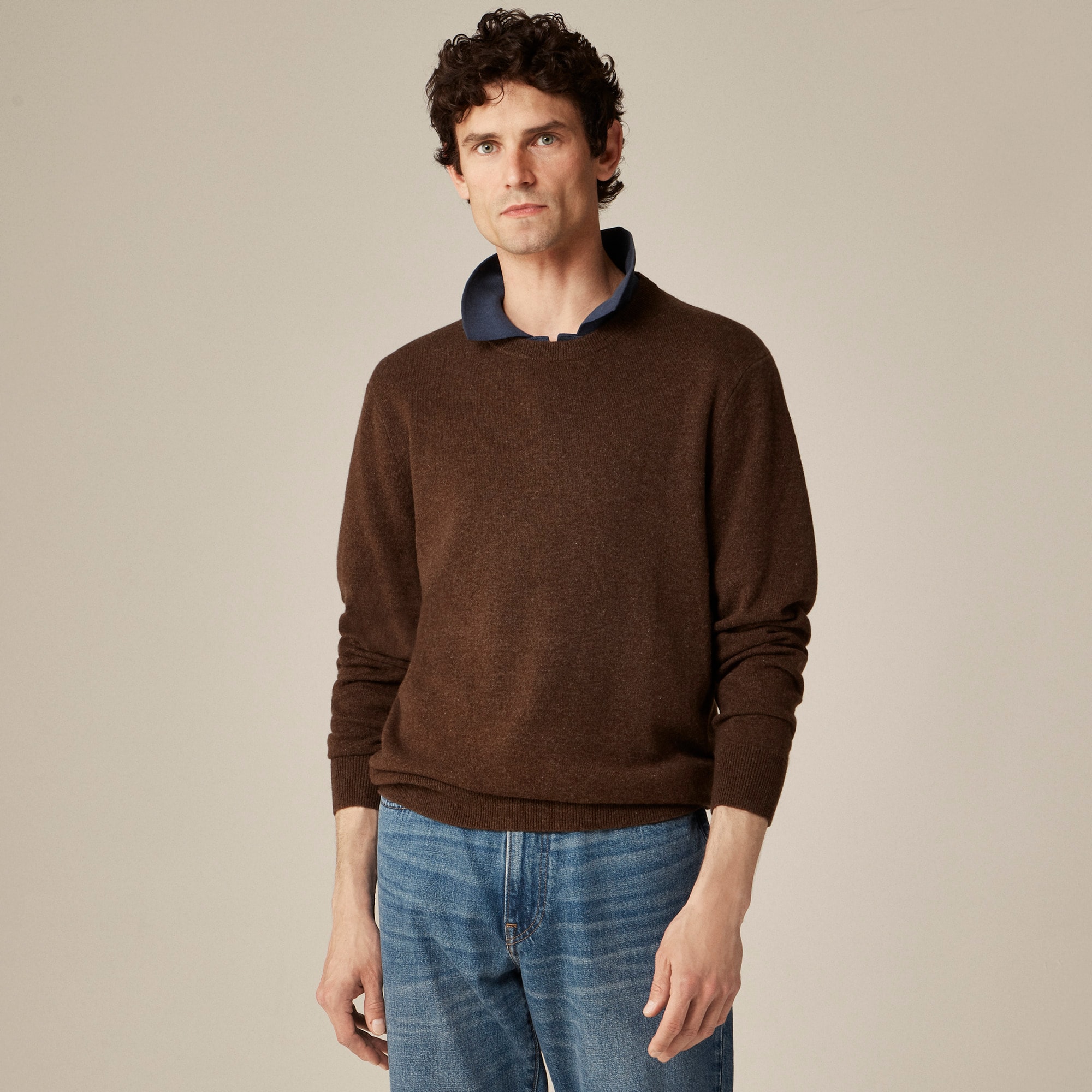 Cashmere crewneck sweater
