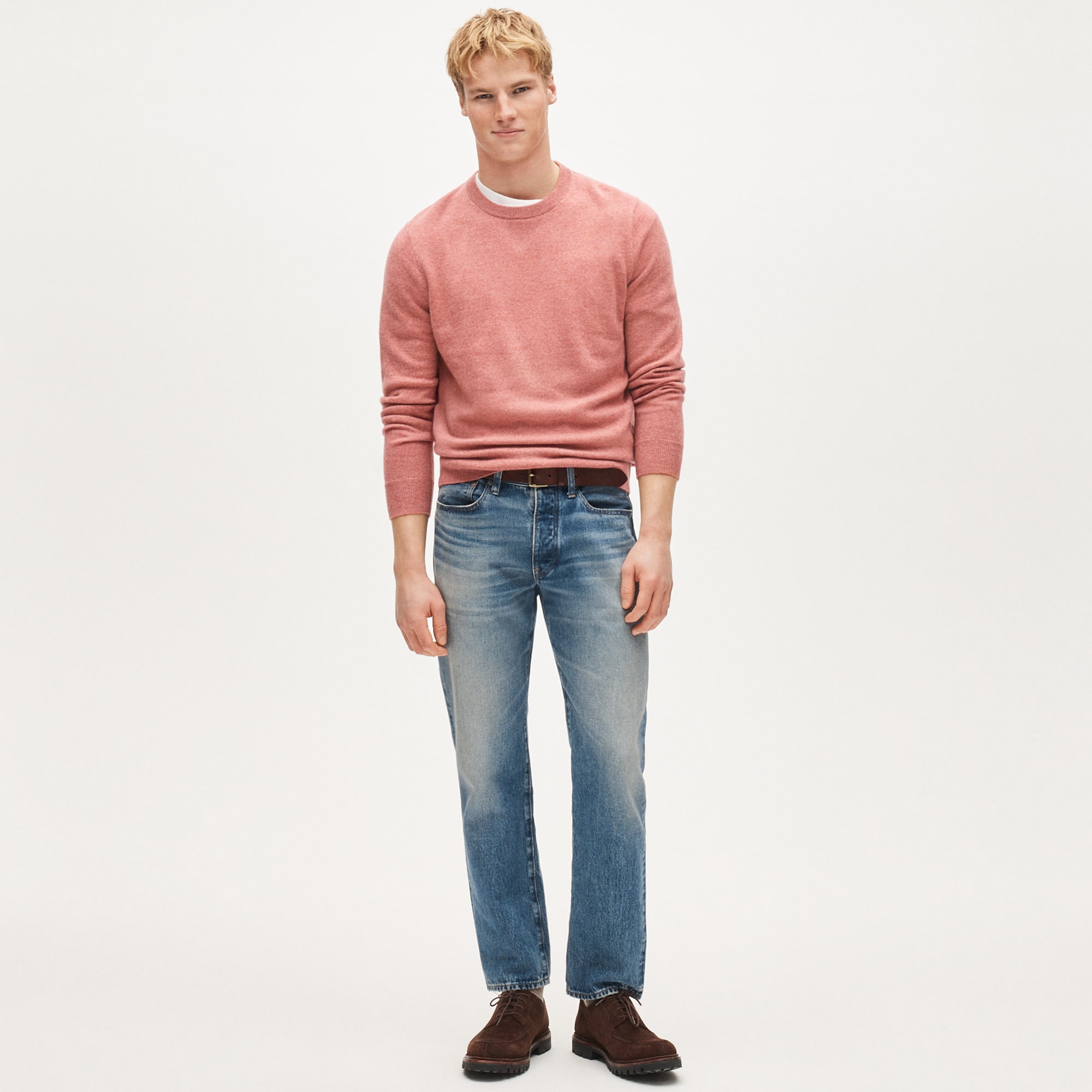 Cashmere crewneck sweater