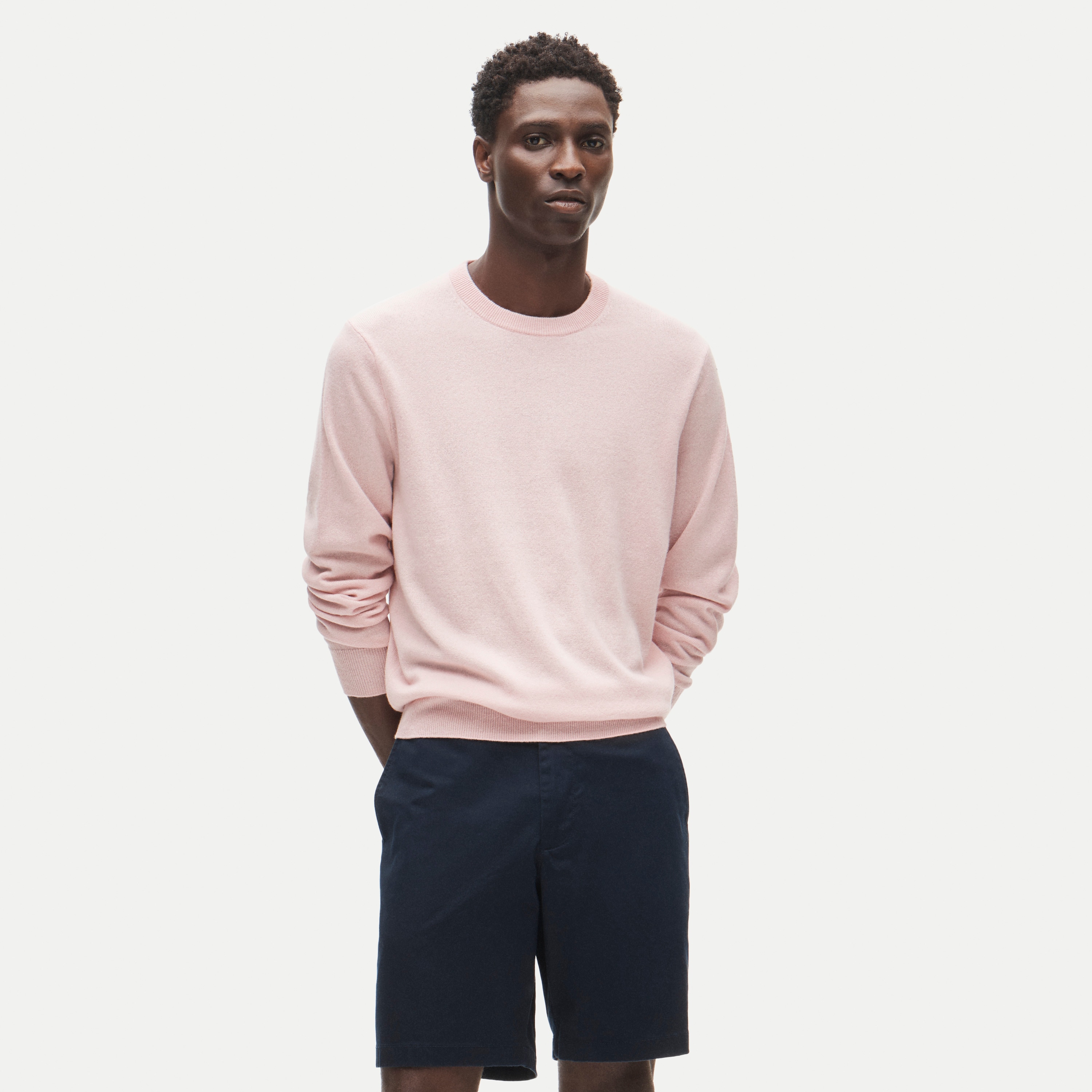 Cashmere crewneck sweater