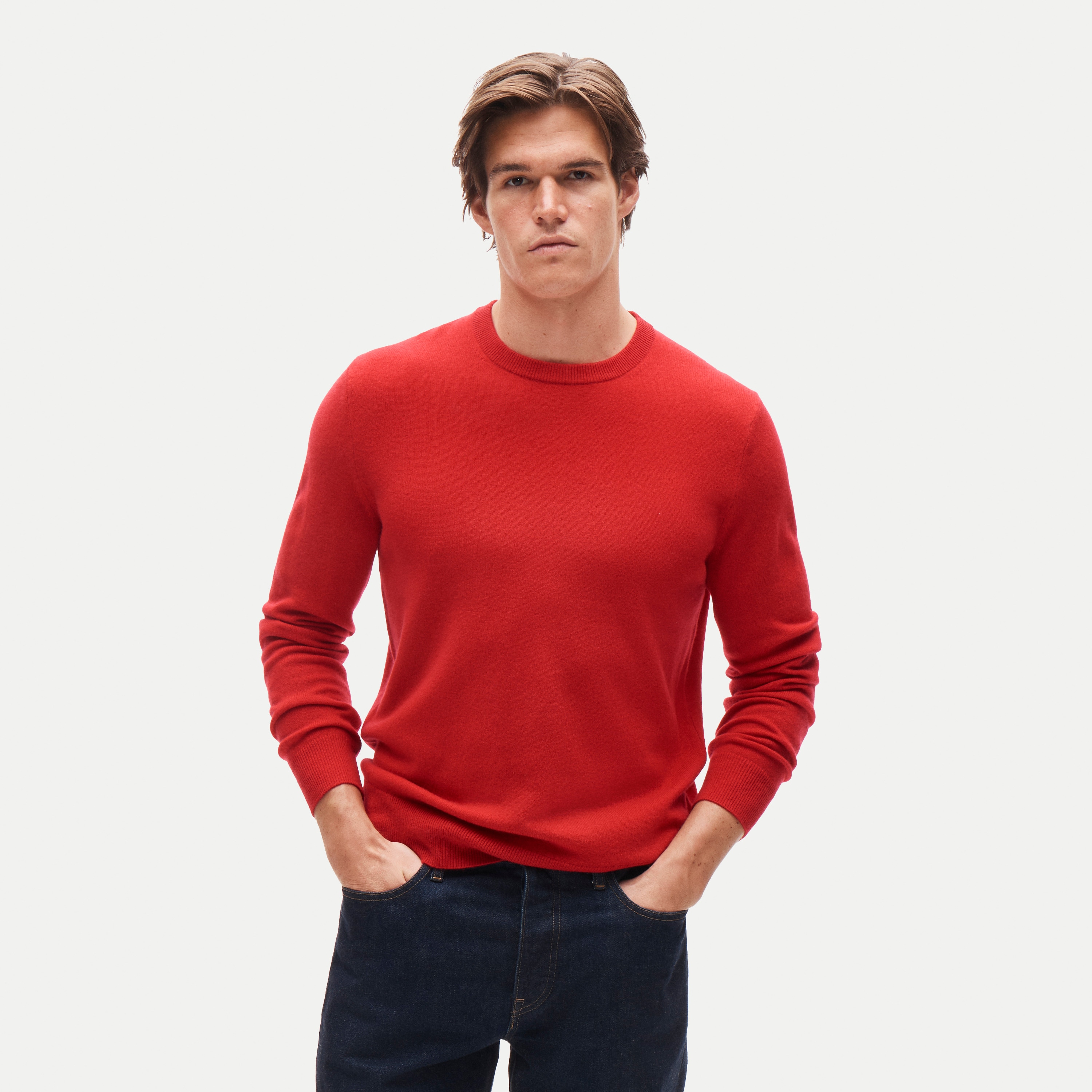 Cashmere crewneck sweater