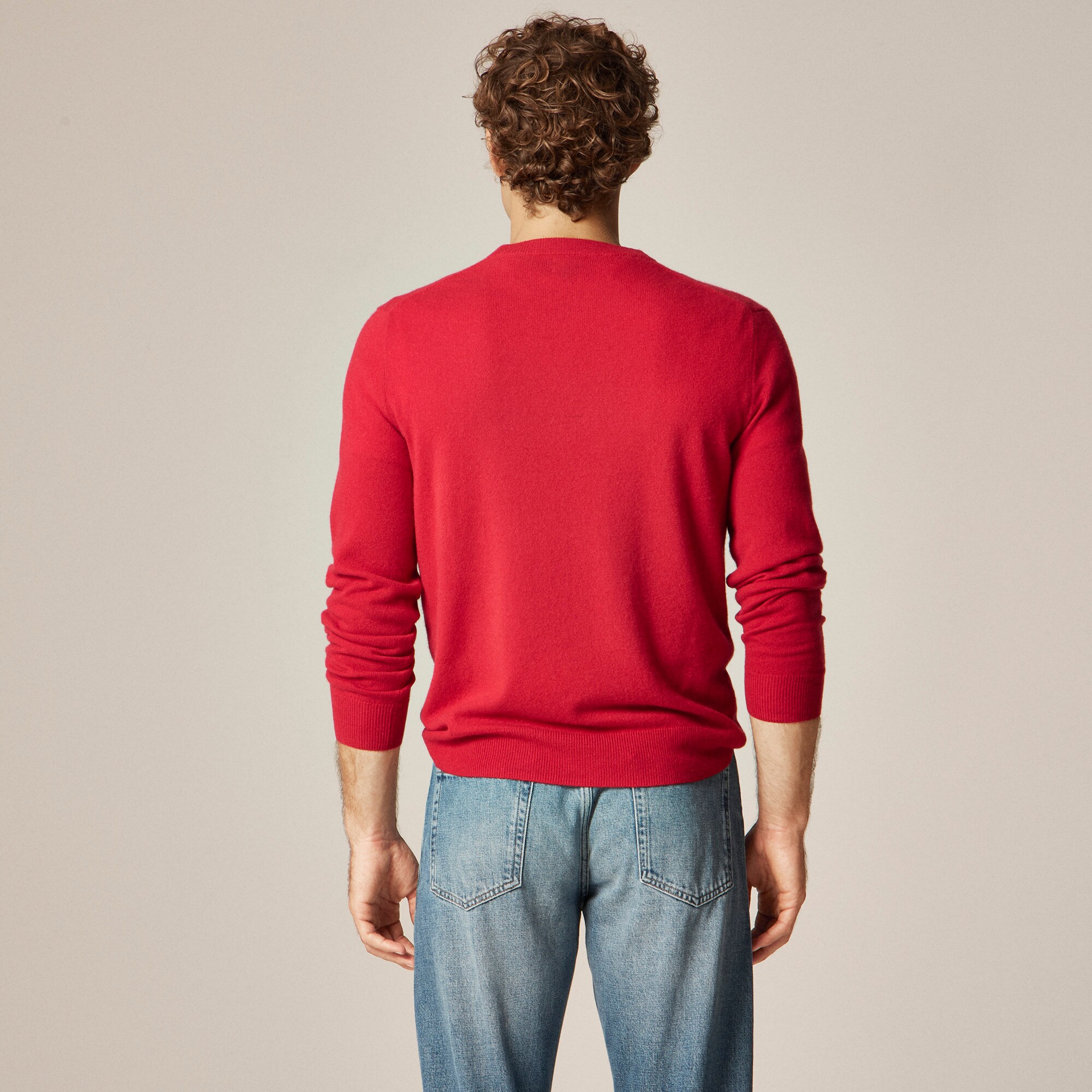 Cashmere crewneck sweater