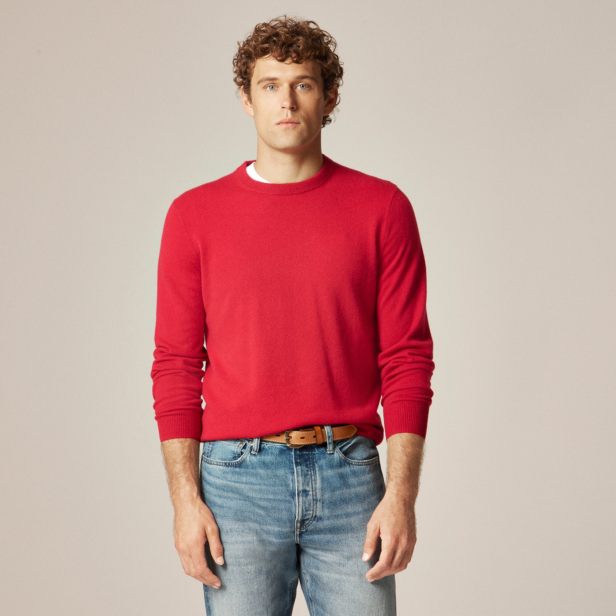 Cashmere crewneck sweater