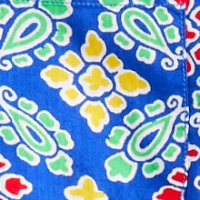 Short-sleeve slub cotton camp-collar shirt in print FOLIAGE PAISLEY RED BLU j.crew: short-sleeve slub cotton camp-collar shirt in print for men