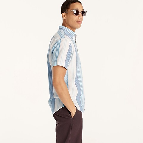 mens Tall Short-sleeve Broken-in organic cotton oxford shirt