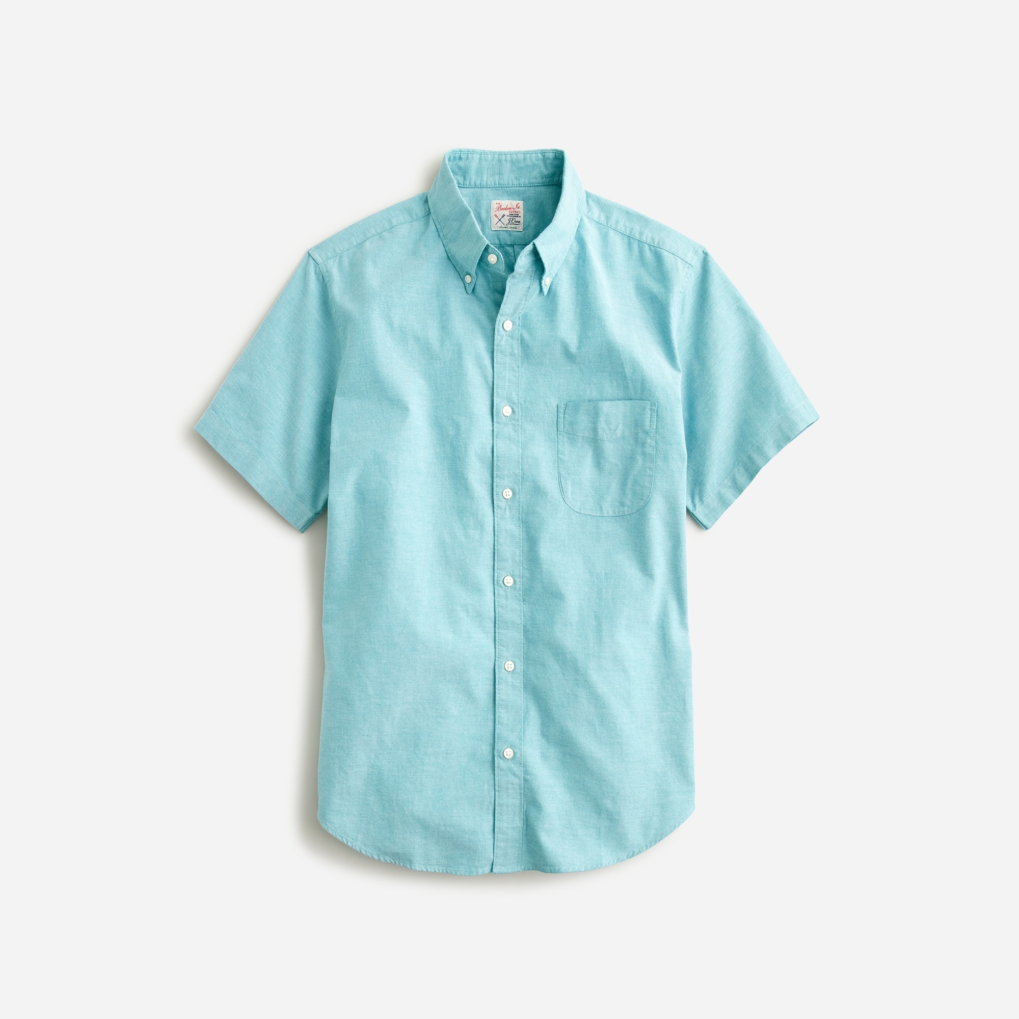mens Short-sleeve Broken-in organic cotton oxford shirt