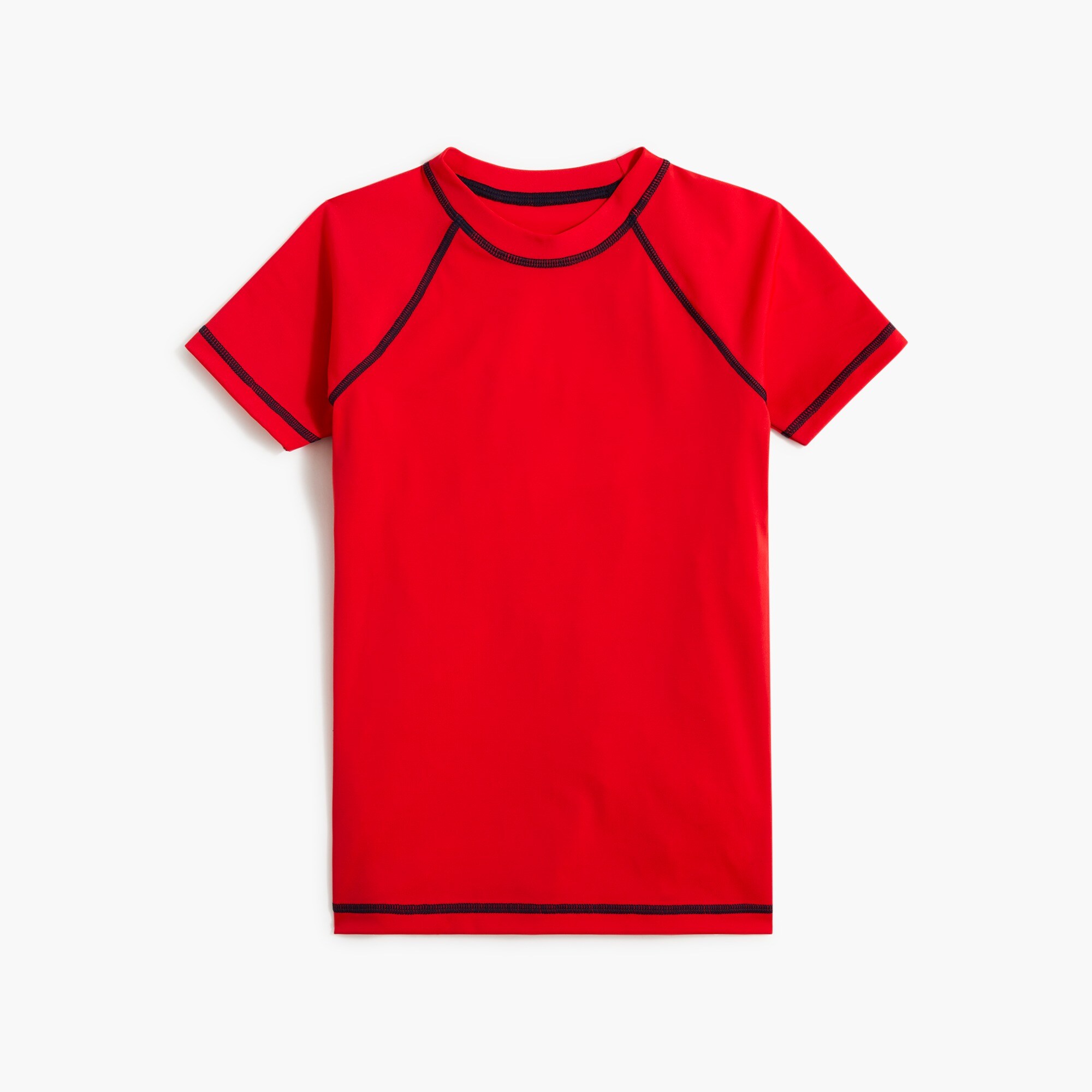 Boys' solid rash guard