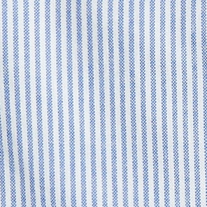 Broken-in organic cotton oxford shirt RAINCOAT BLUE 