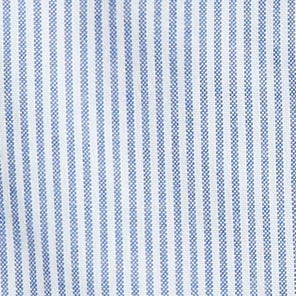 Slim Broken-in organic cotton oxford shirt UNIVERSITY STRIPE RAIN