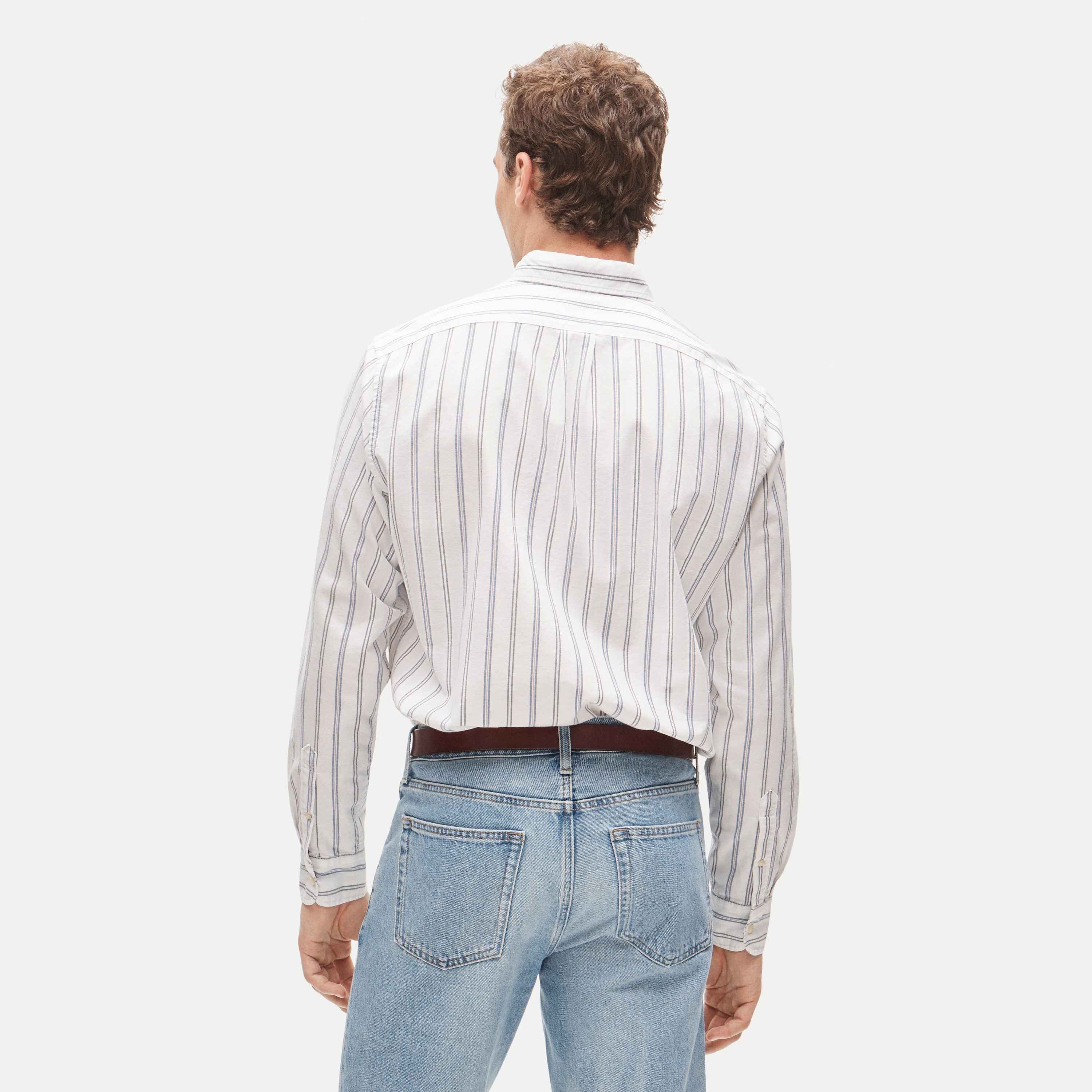Broken-in Organic Cotton Oxford Shirt For Men | J.Crew
