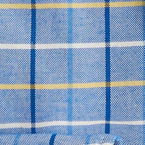 MERCER MULTI CHECK BLU