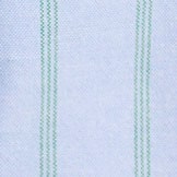 Slim Untucked Broken-in organic cotton oxford shirt KERRY STRIPE BLUE GREEN