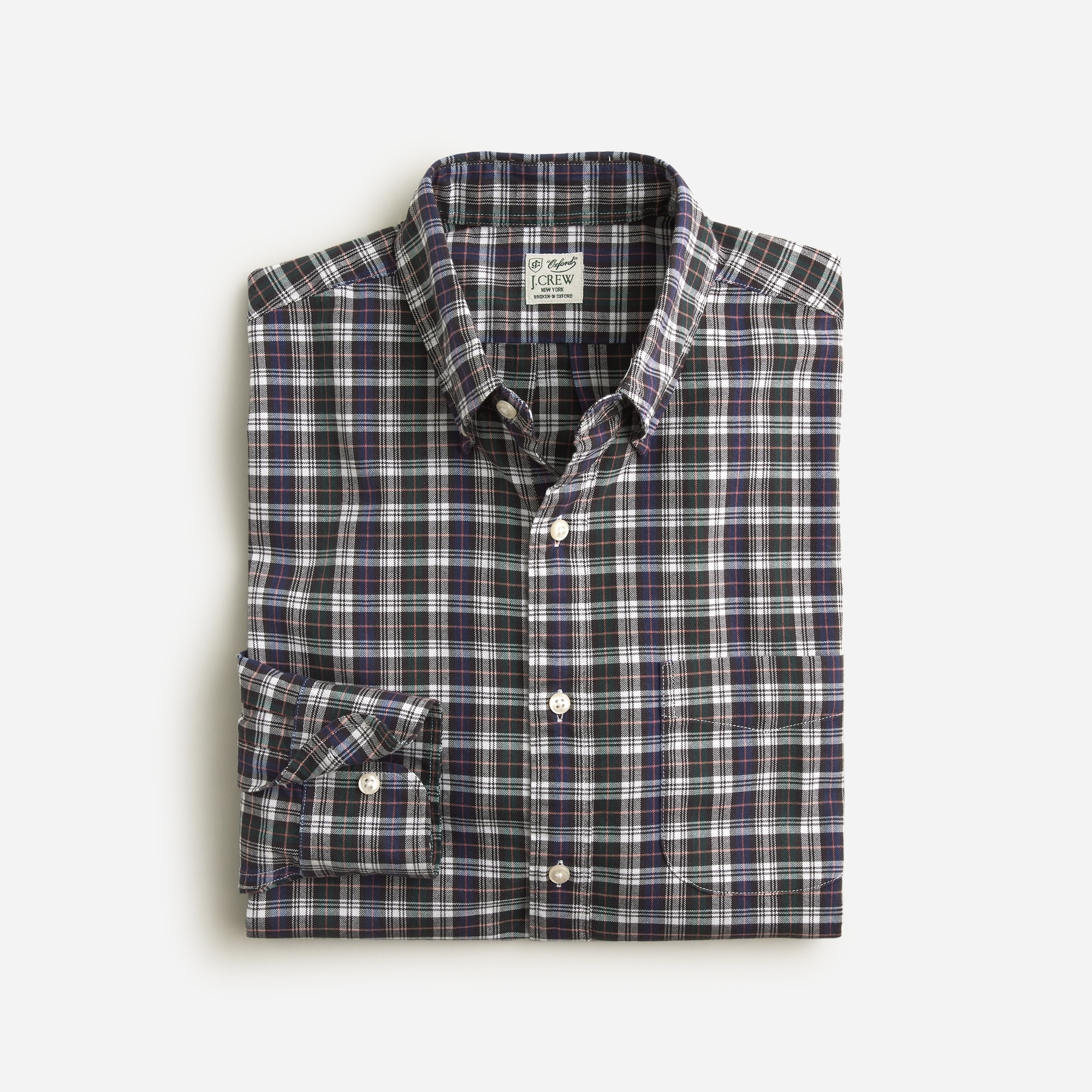  Slim Broken-in organic cotton oxford shirt