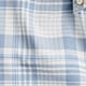 Slim Broken-in organic cotton oxford shirt MATHEEW IVORY BLUE