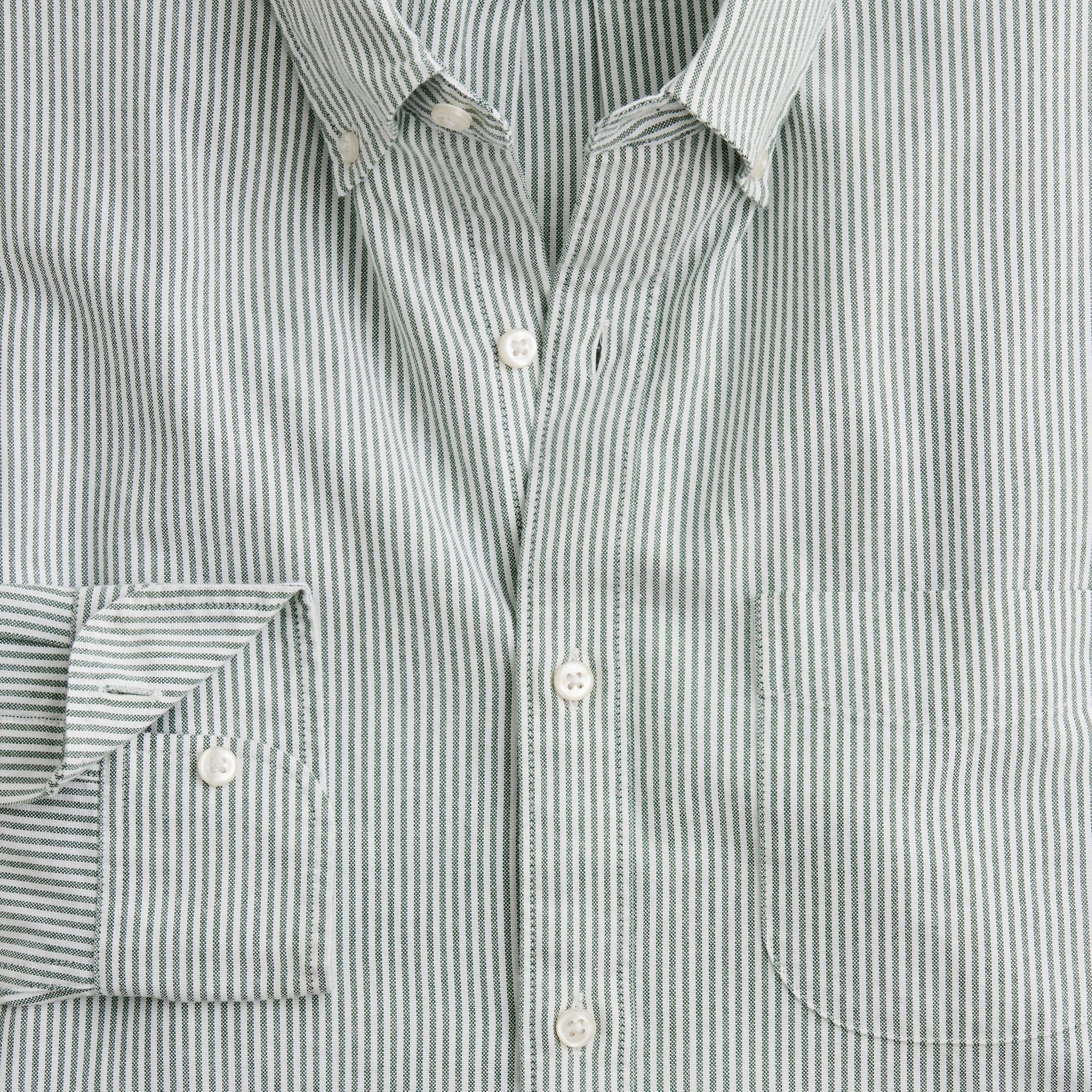 Broken-in organic cotton oxford shirt