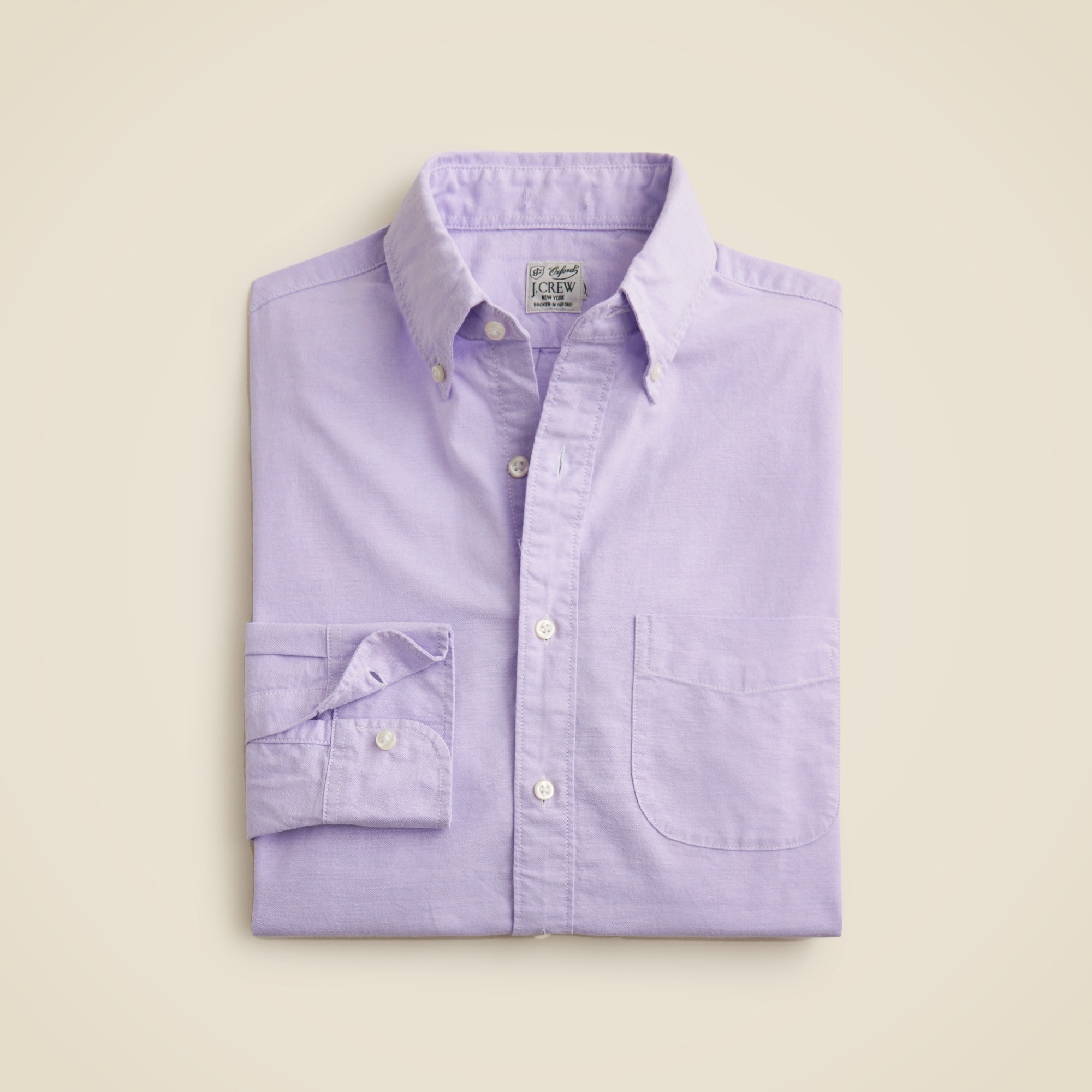 mens Broken-in organic cotton oxford shirt