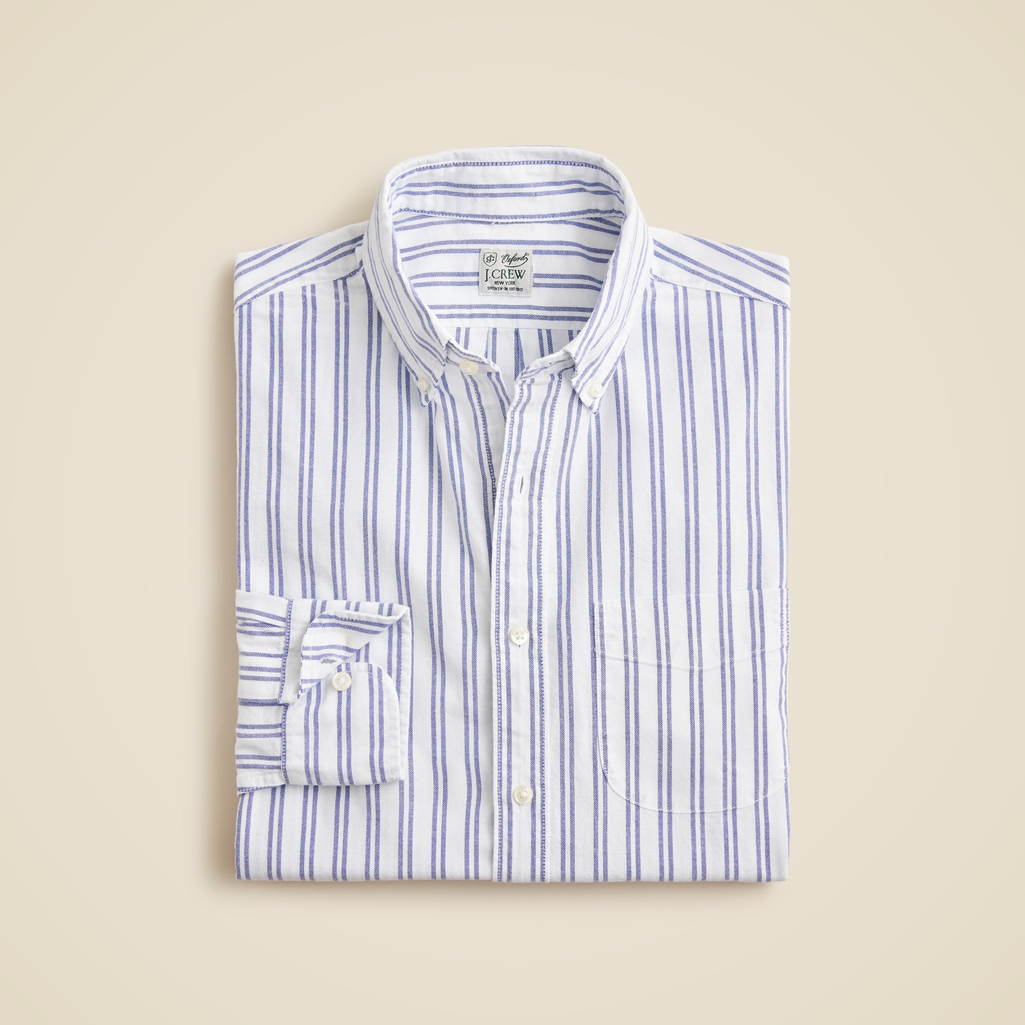 mens Broken-in organic cotton oxford shirt
