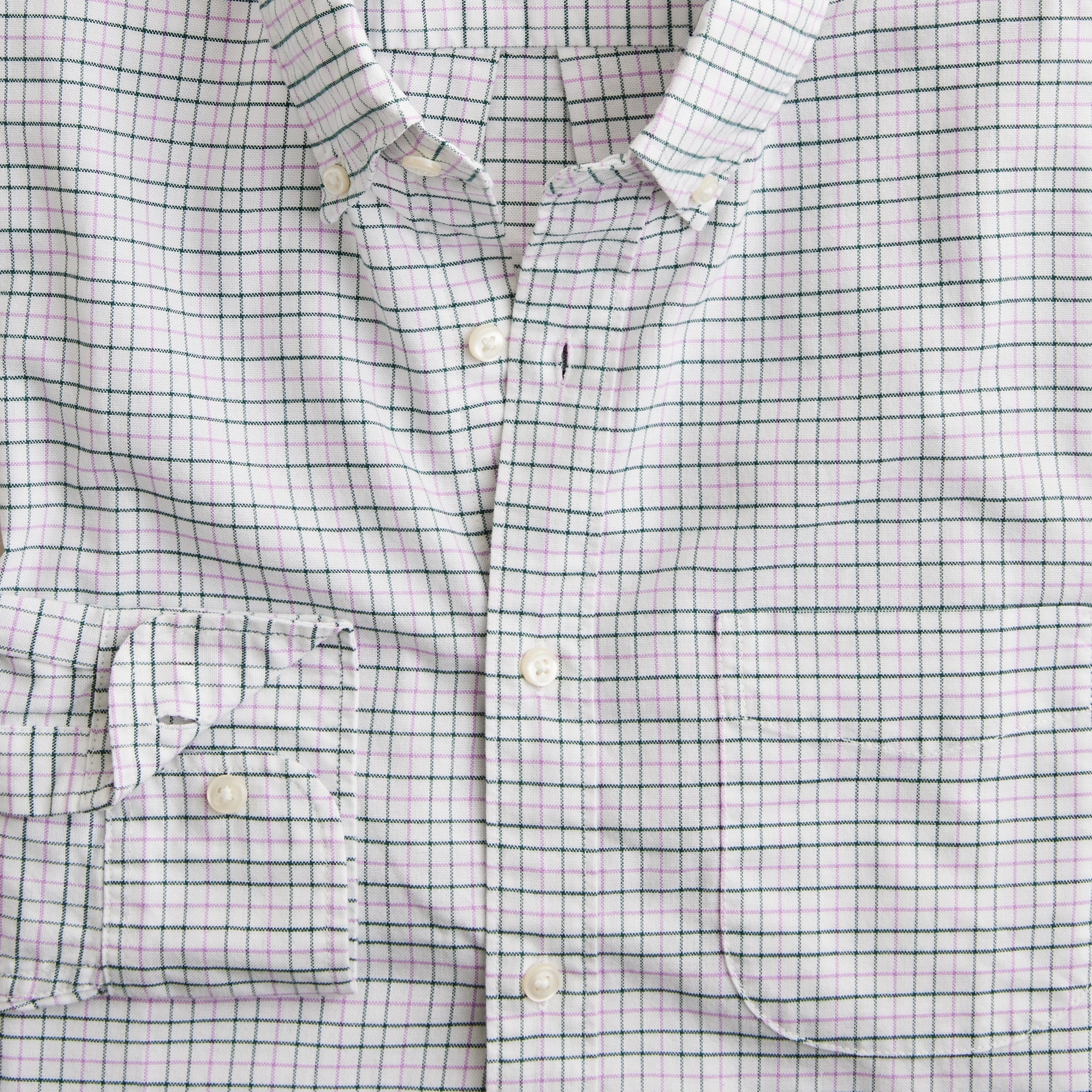 Relaxed Broken-in organic cotton oxford shirt