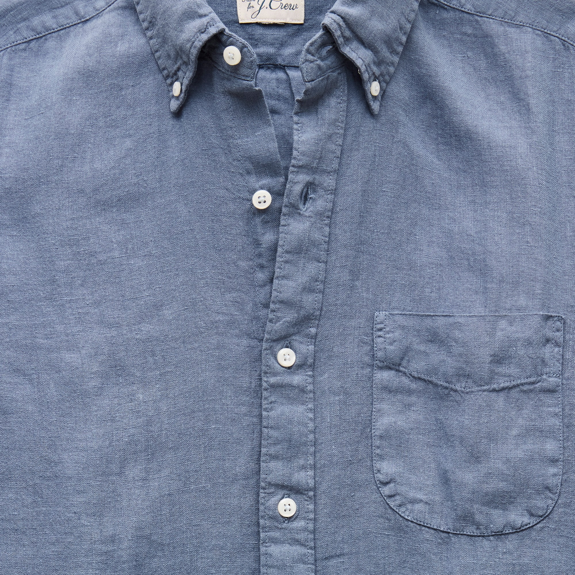 Baird McNutt garment-dyed Irish linen shirt