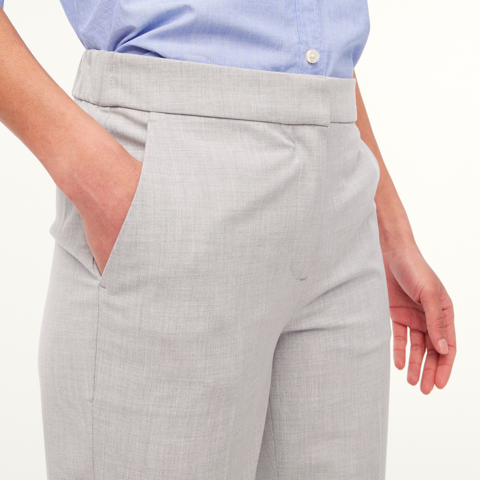 Factory: Elastic-back Holland Pant For Women