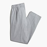 Petite elastic-back Holland pant