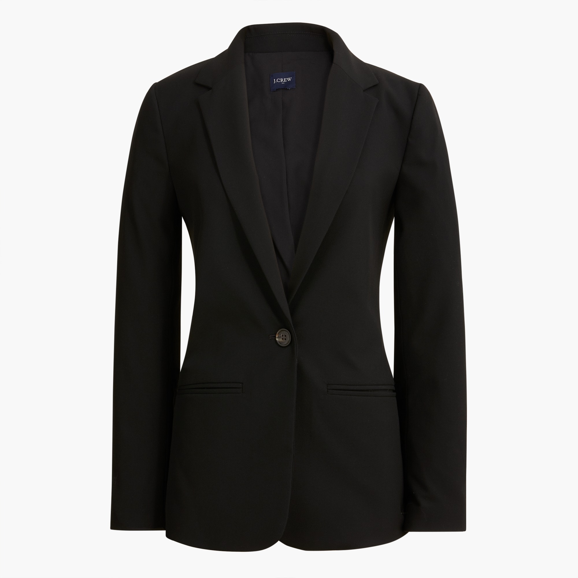 Oversized one-button blazer