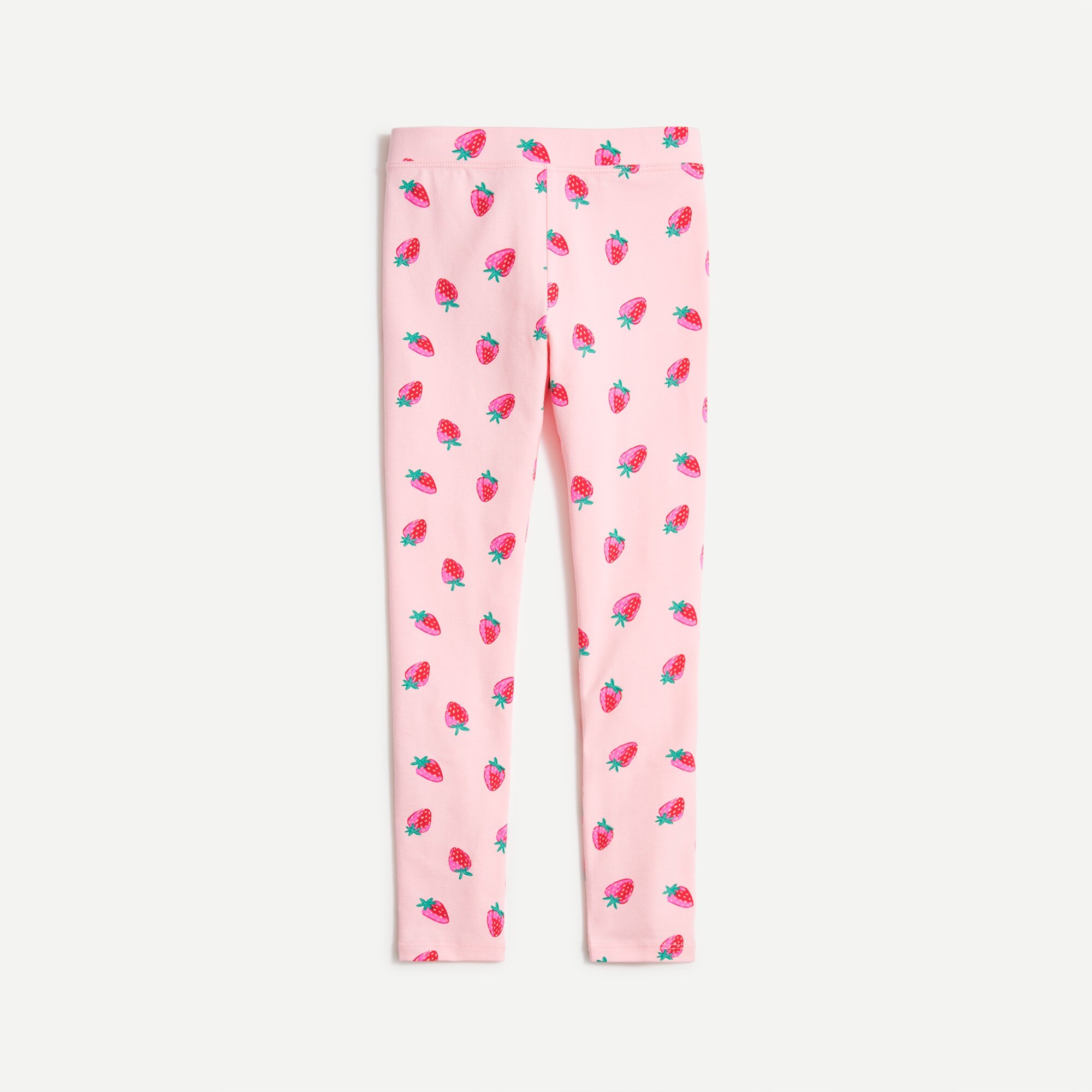 Girls' strawberry leggings