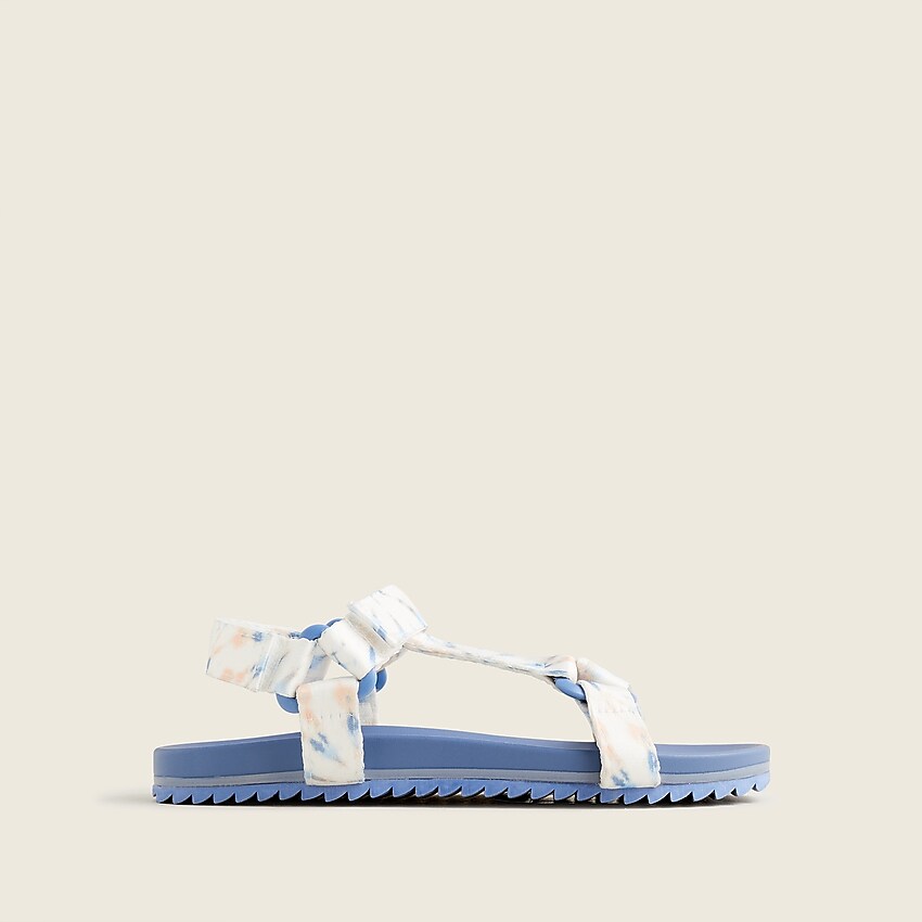 j.crew: girls' sporty-strap sandals for girls, right side, view zoomed