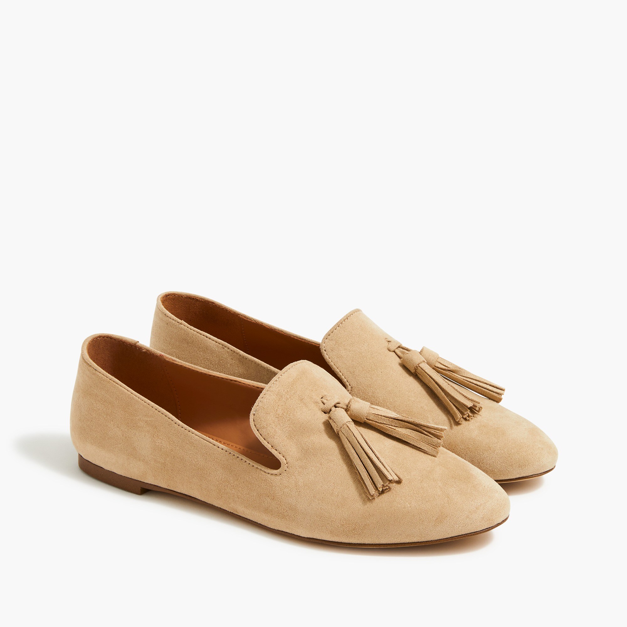 factory: tassel loafers for women, right side, view zoomed