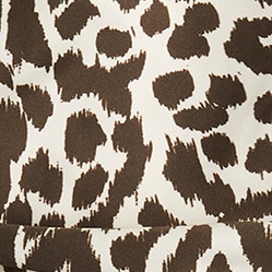 Ruched one-shoulder one-piece in leopard TAUPE MULTI j.crew: ruched one-shoulder one-piece in leopard for women