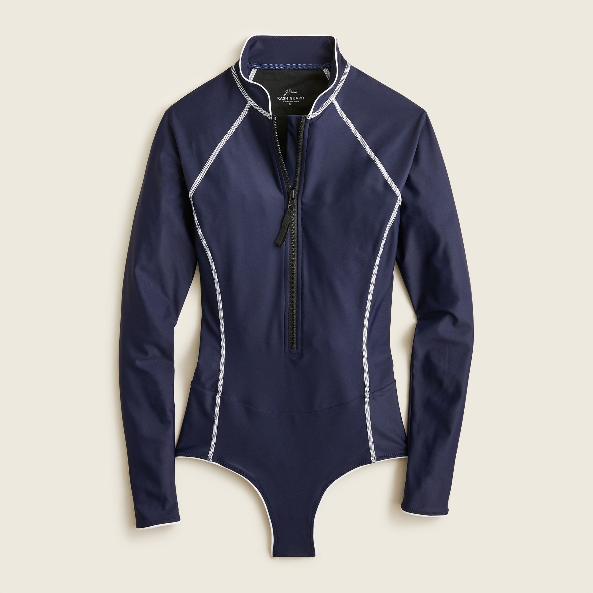 J.Crew Active Zipup Longsleeve Onepiece For Women