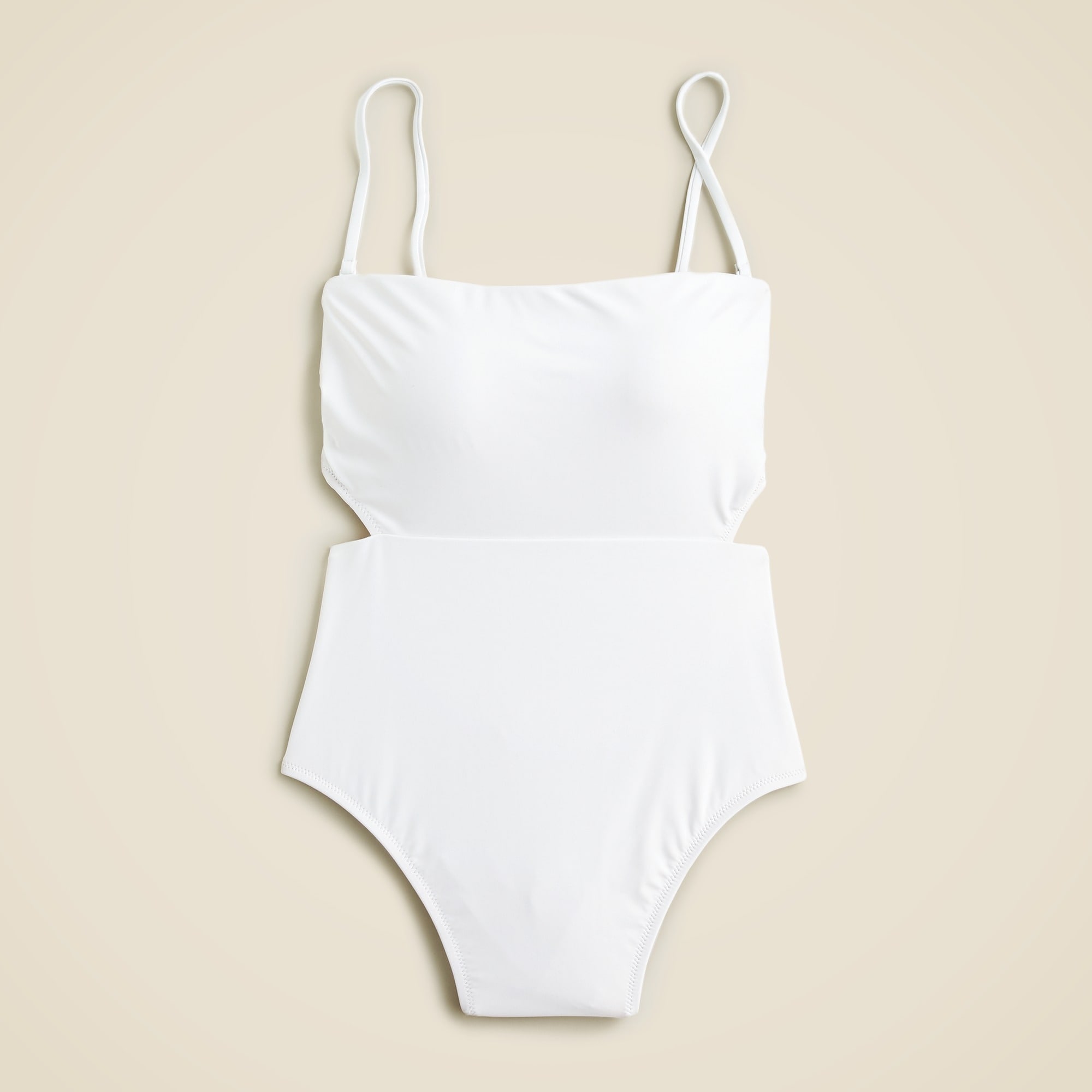 Cutout tie-back one piece