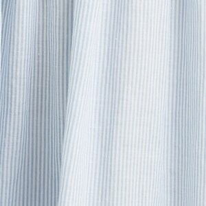Smocked beach dress in linen-cotton blend stripe BLUE MIST j.crew: smocked beach dress in linen-cotton blend stripe for women
