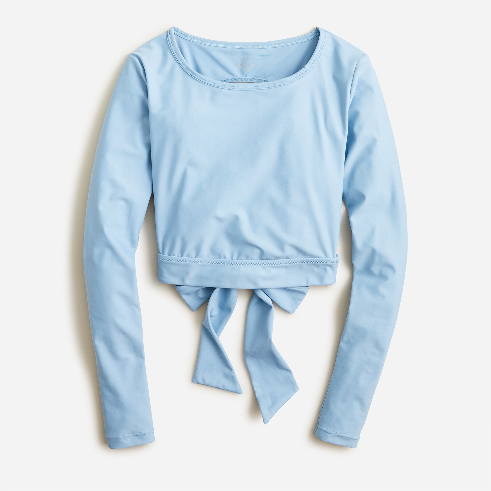 Active cropped rash guard