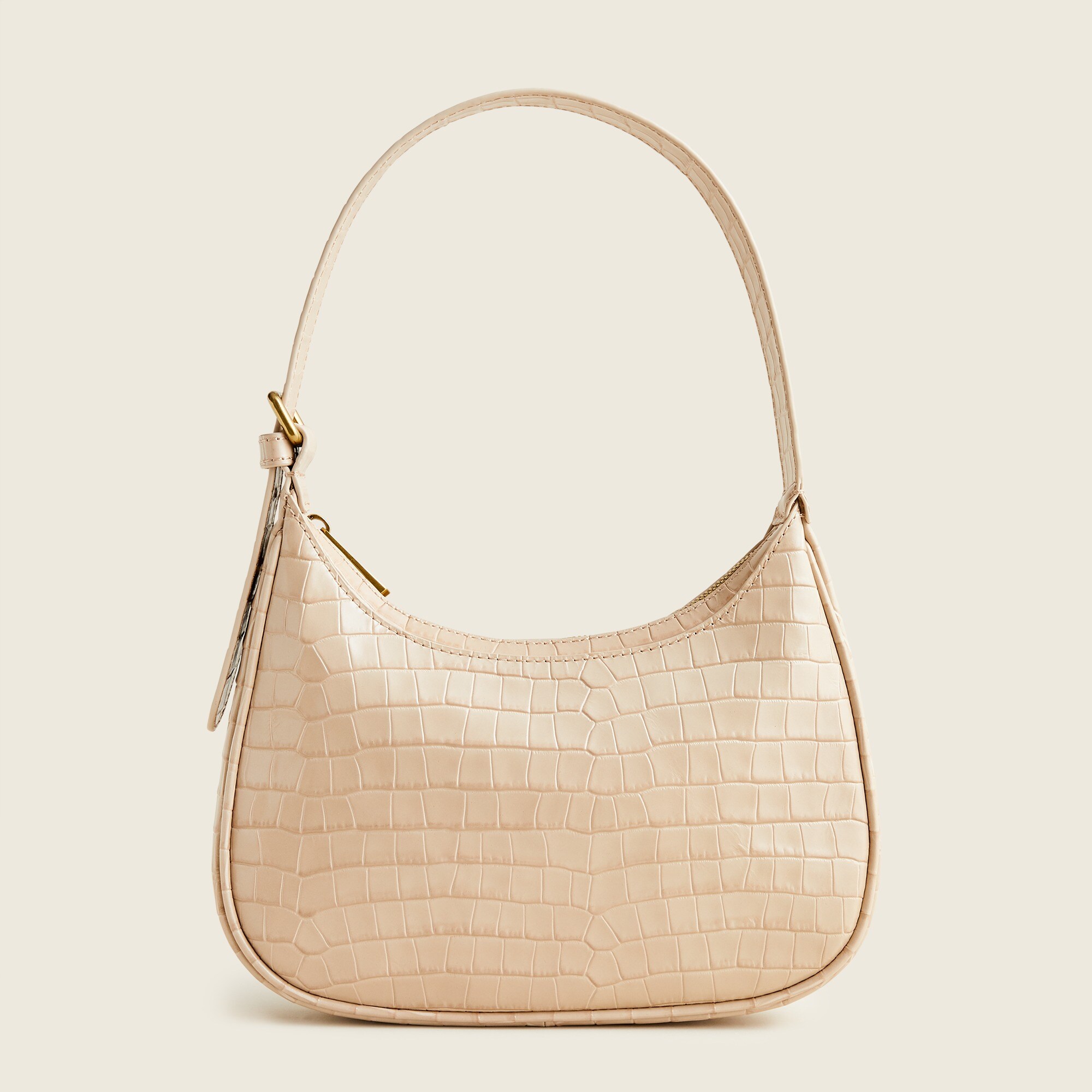 Copenhagen shoulder bag in croc-embossed leather