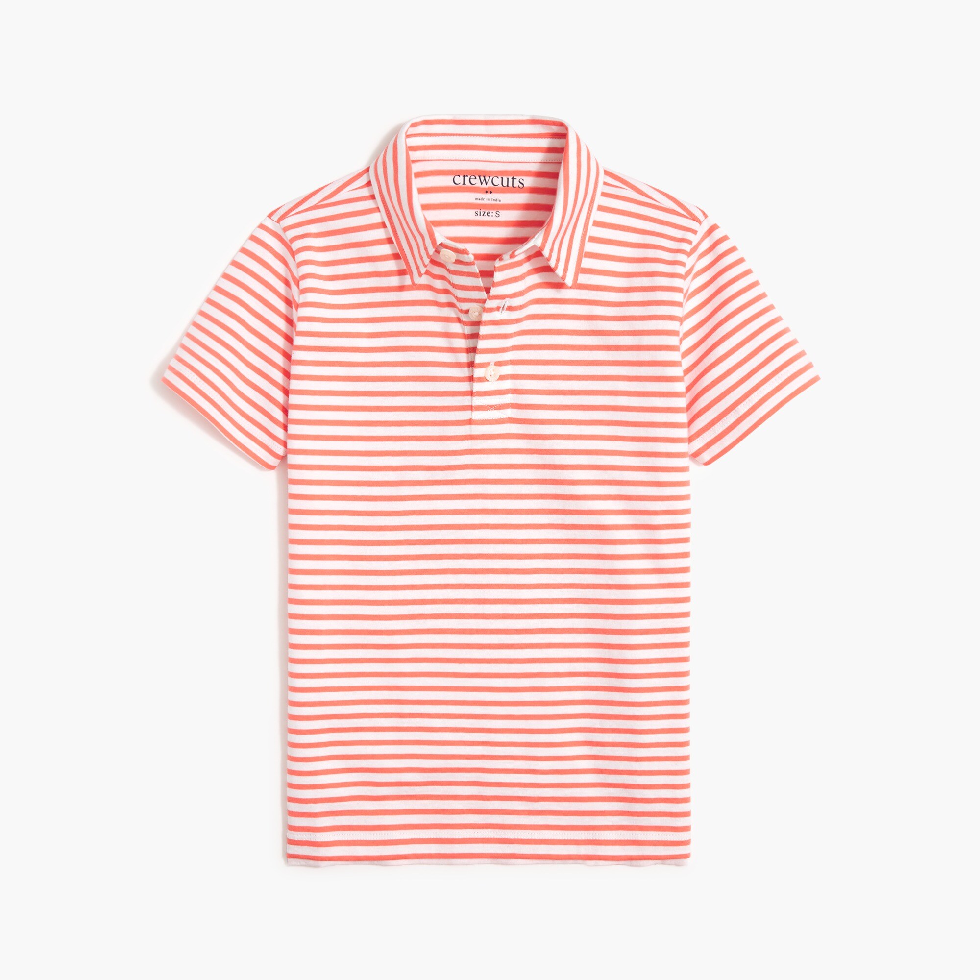 boys Boys' cotton striped polo shirt