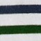 Boys' striped polo shirt CHANP GREEN NAVY WHITE