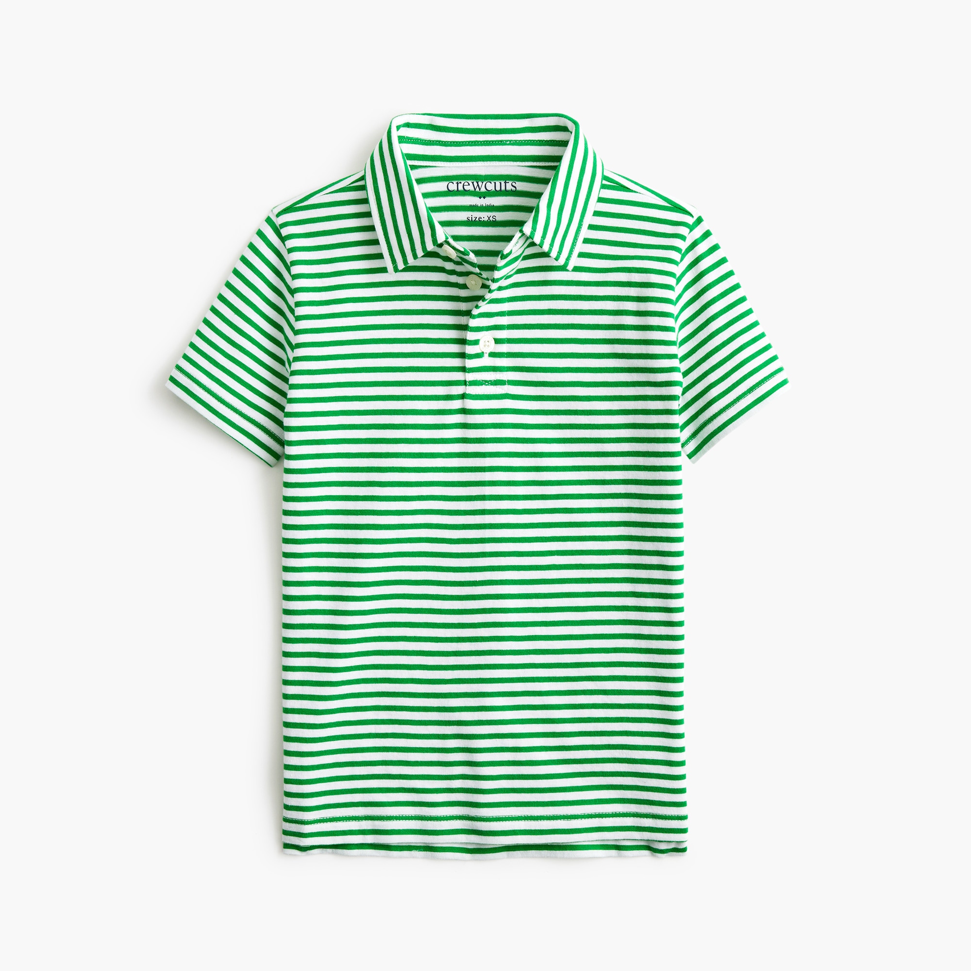  Boys' striped polo shirt