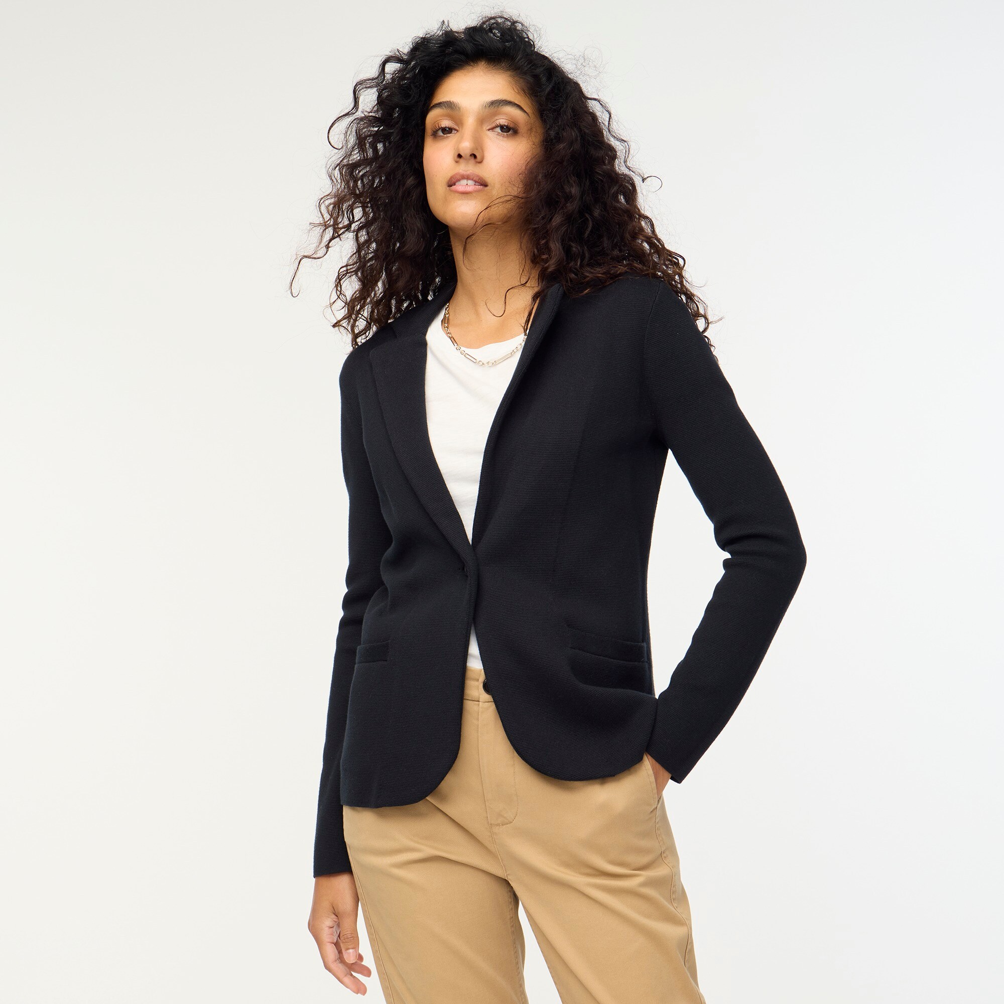 womens Schoolboy sweater blazer