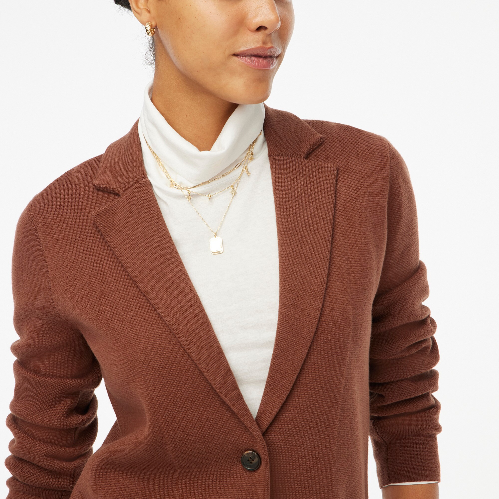 Factory Schoolboy Sweater Blazer For Women