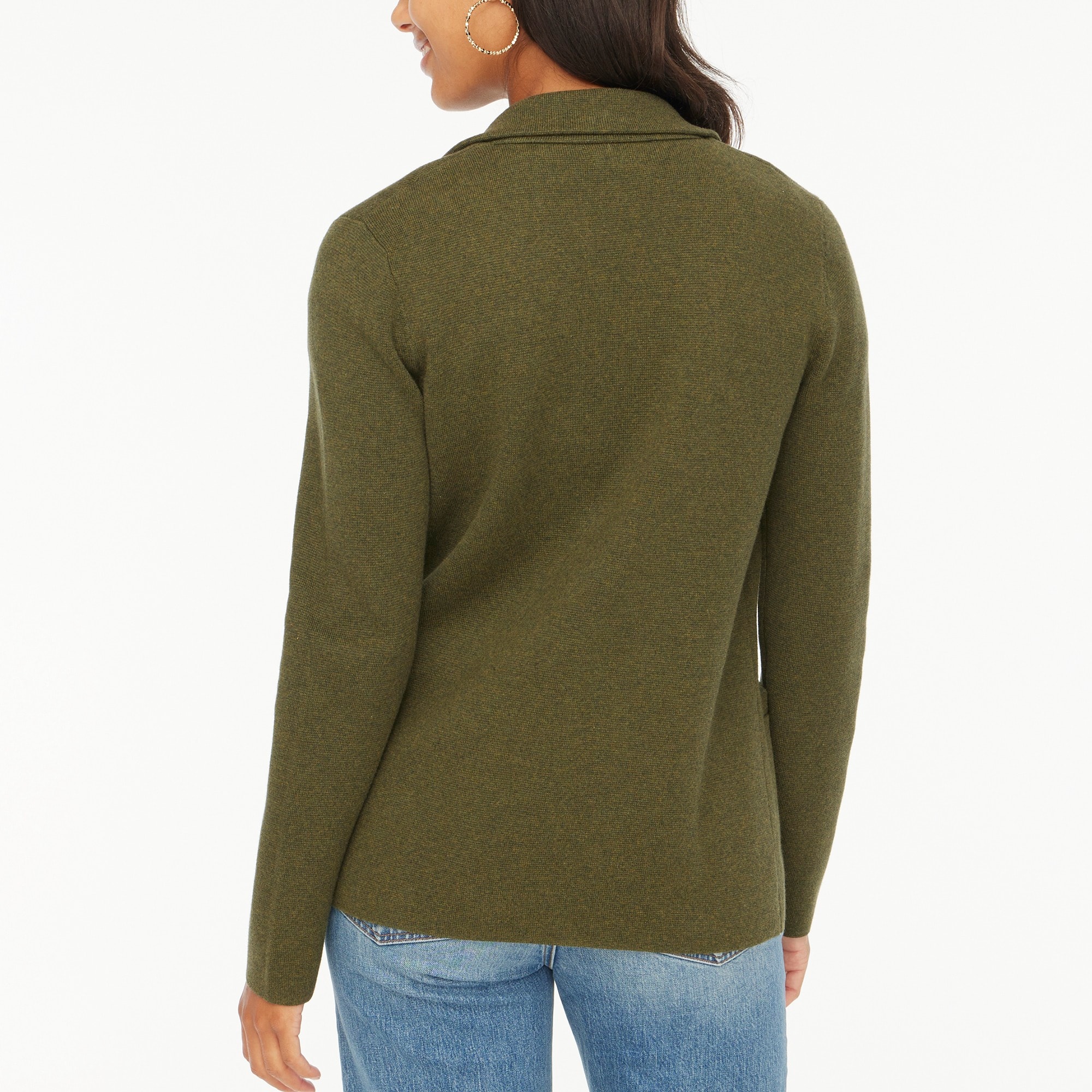 Petite schoolboy sweater blazer