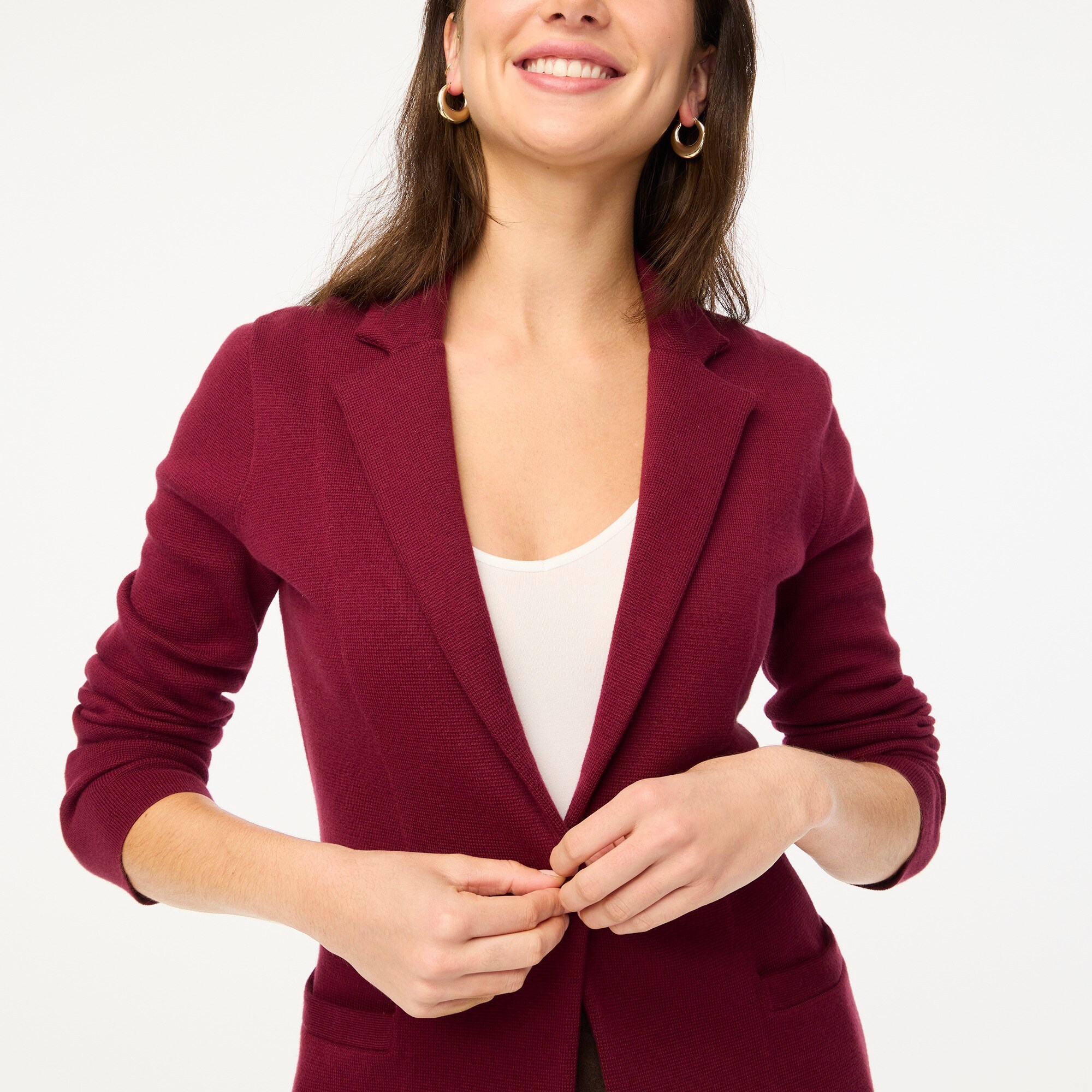 factory: schoolboy sweater blazer for women