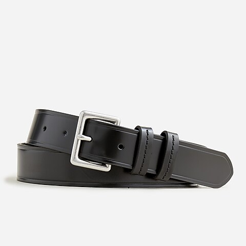 mens Wallace &amp; Barnes single-prong buckle leather belt