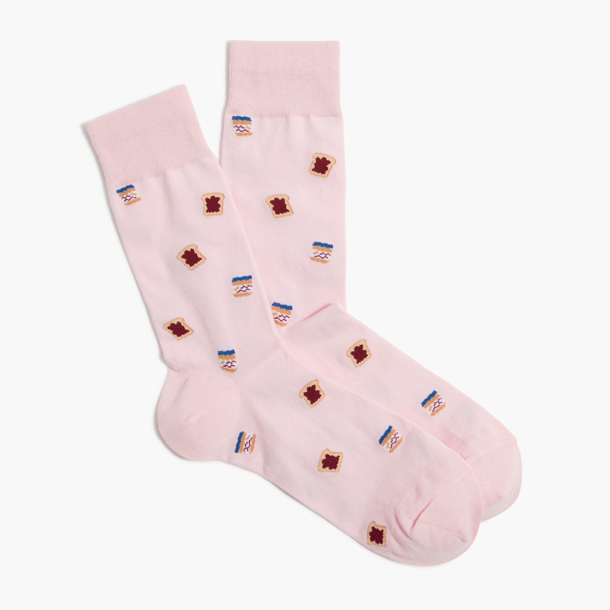 Peanut butter and jelly socks