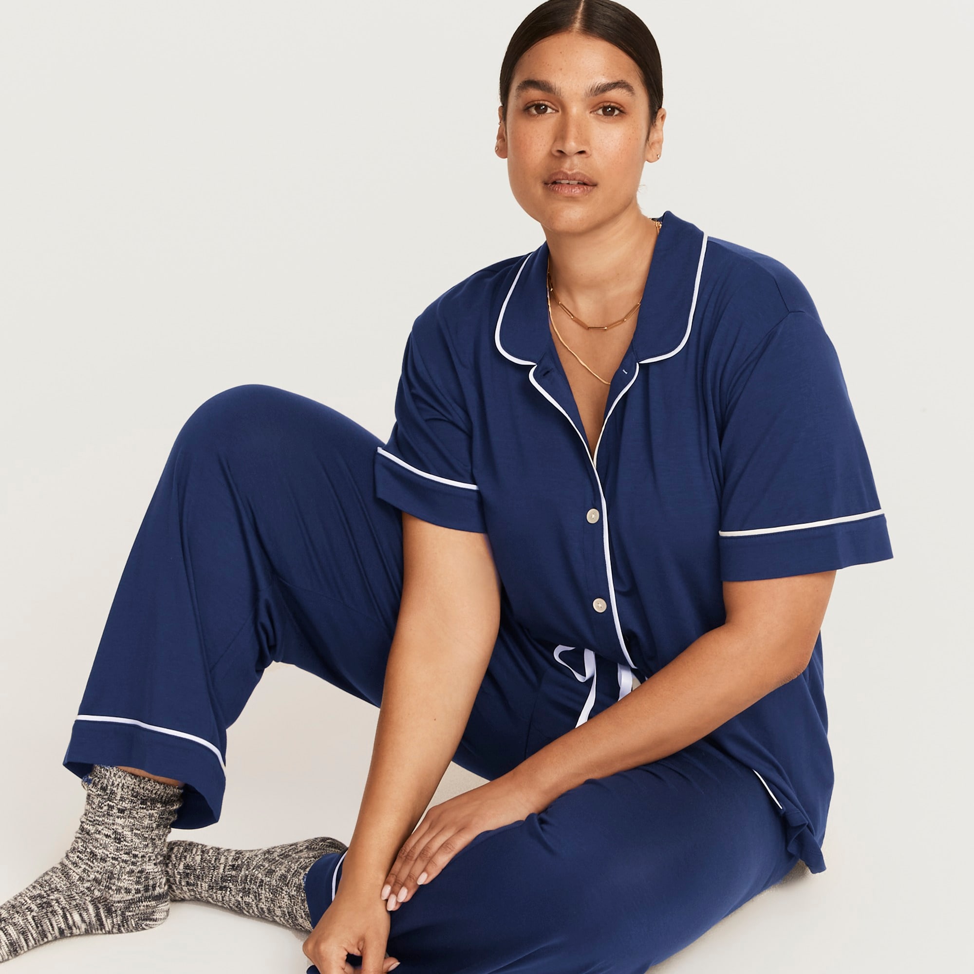 womens Eco dreamiest short-sleeve pajama set